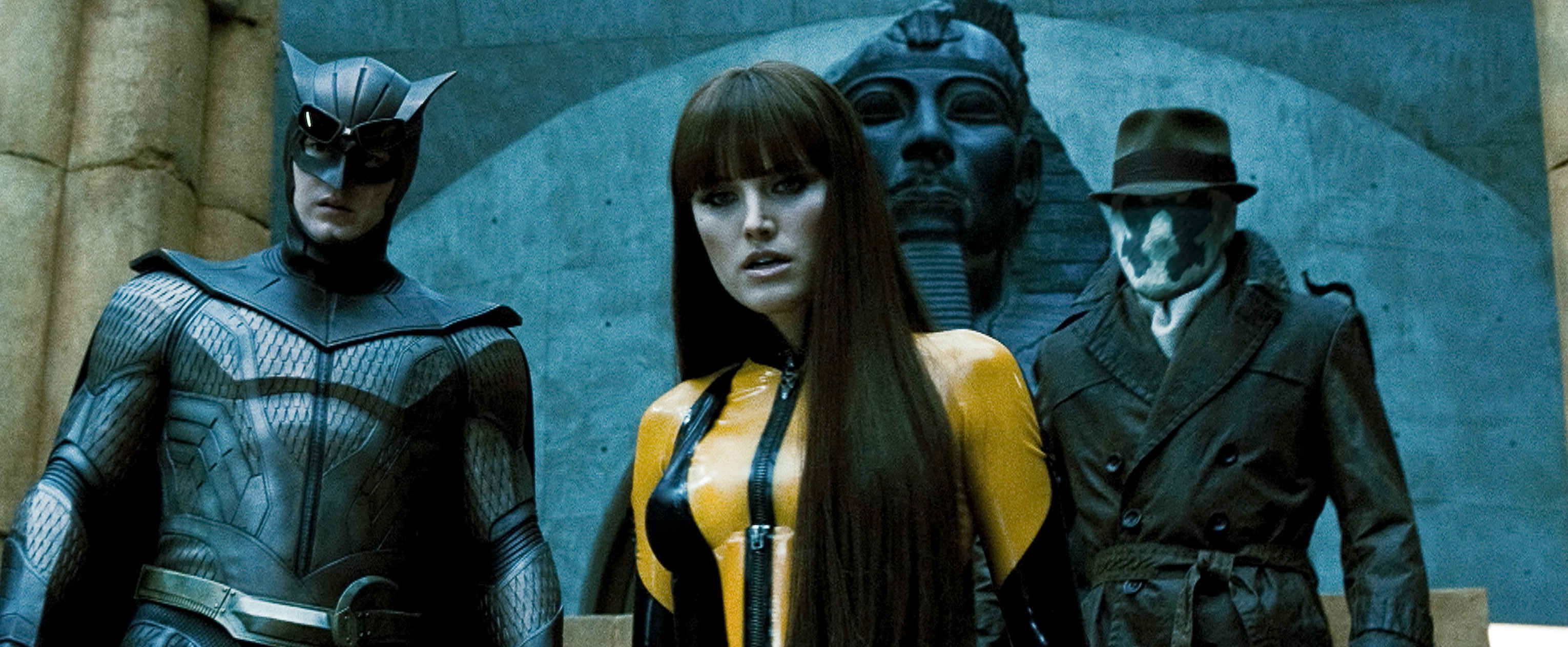 Silk Spectre, Watchmen movie, Superhero team, Crime-fighting, 3060x1270 Dual Screen Desktop