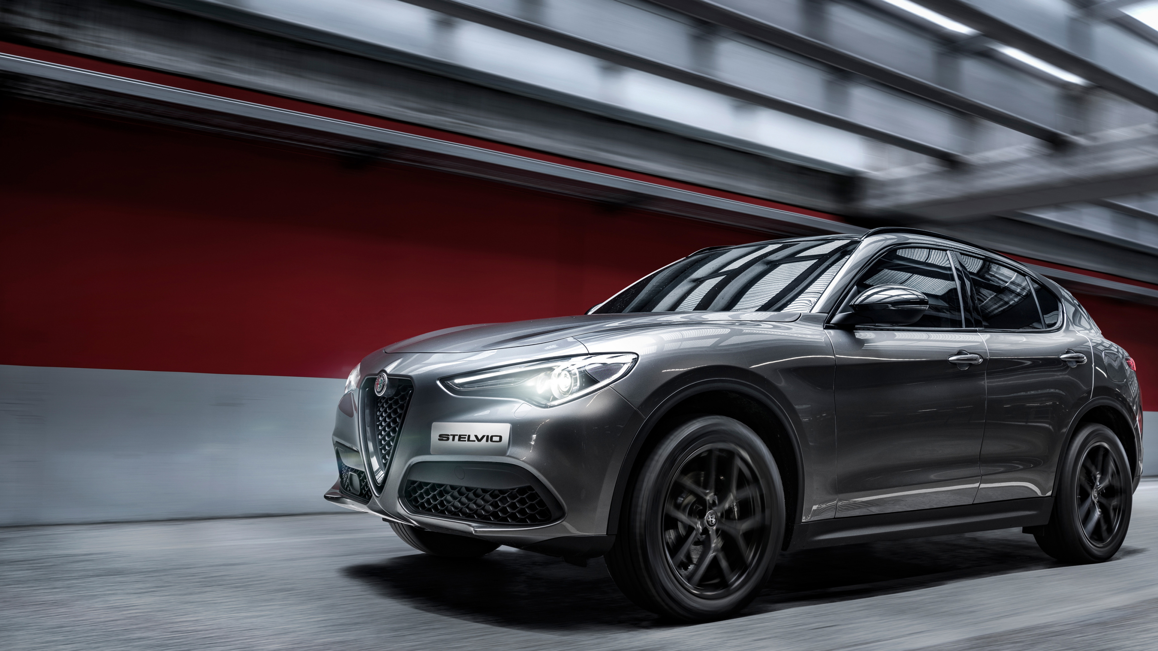 Alfa Romeo Stelvio, B-tech edition, Desktop wallpapers, 3840x2160 4K Desktop