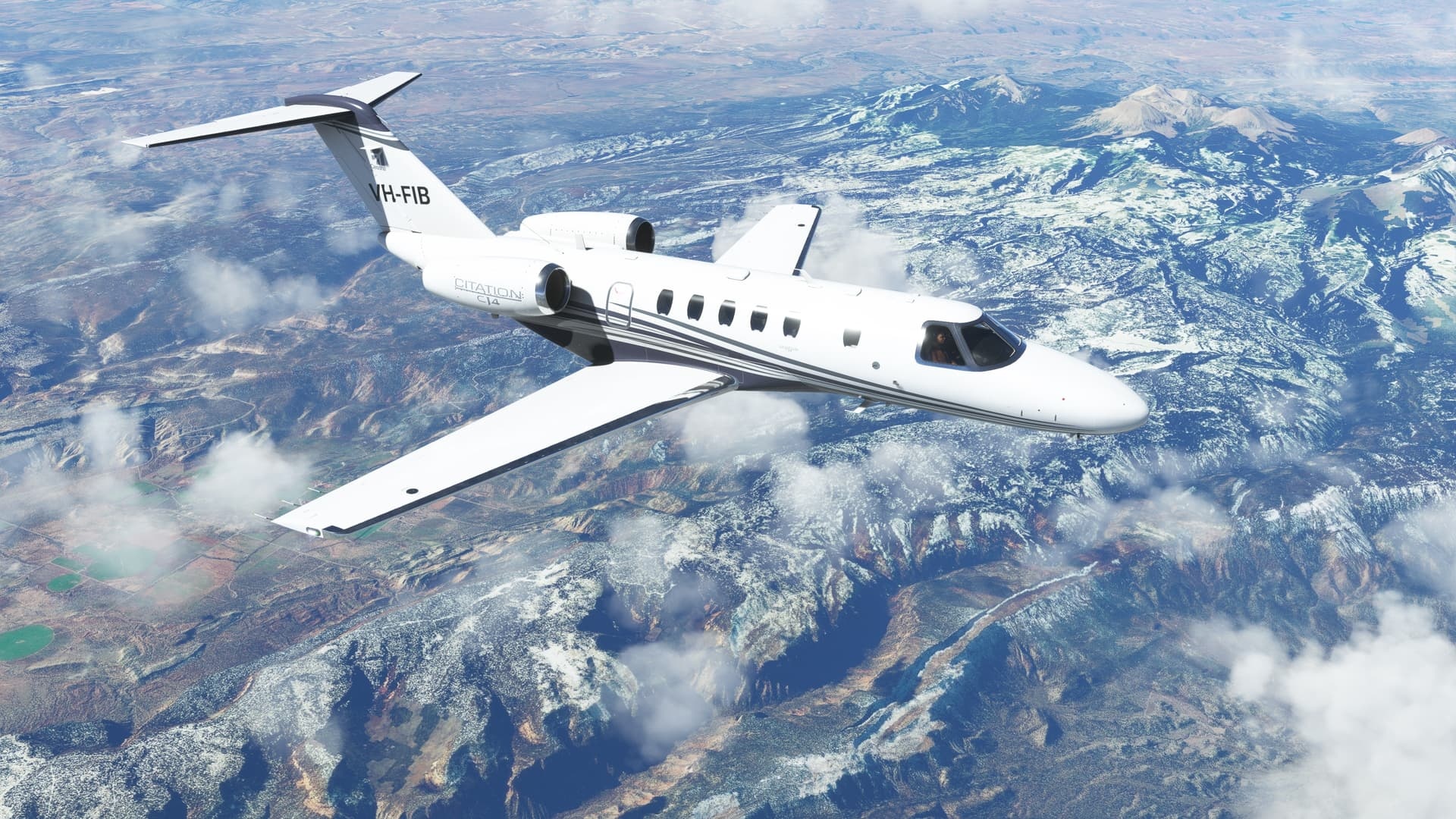 Cessna Citation CJ4, Luxury in the sky, Business jet excellence, Jetsetter's dream, 1920x1080 Full HD Desktop