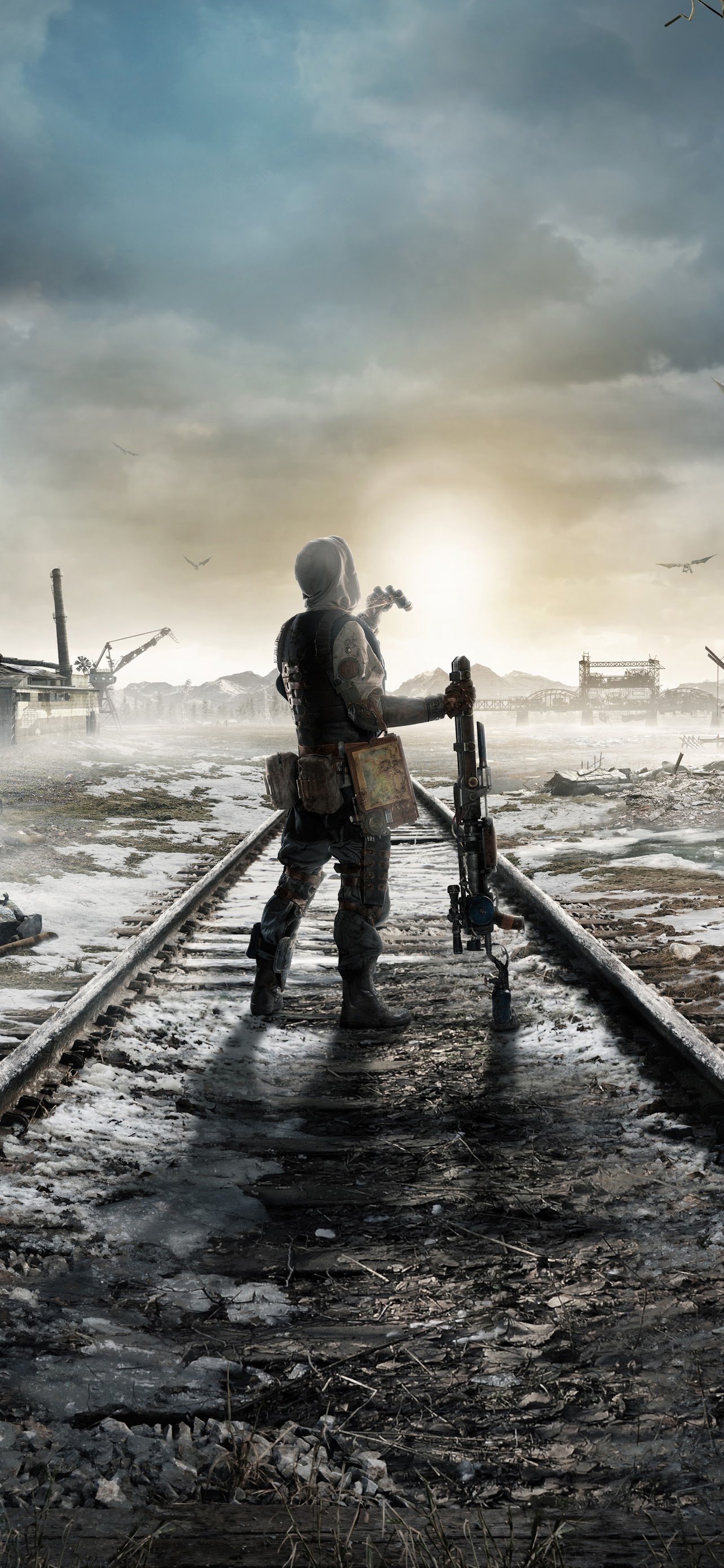 Metro Exodus, Post-apocalyptic phone wallpaper, 4K resolution, Download now, 1290x2780 HD Phone