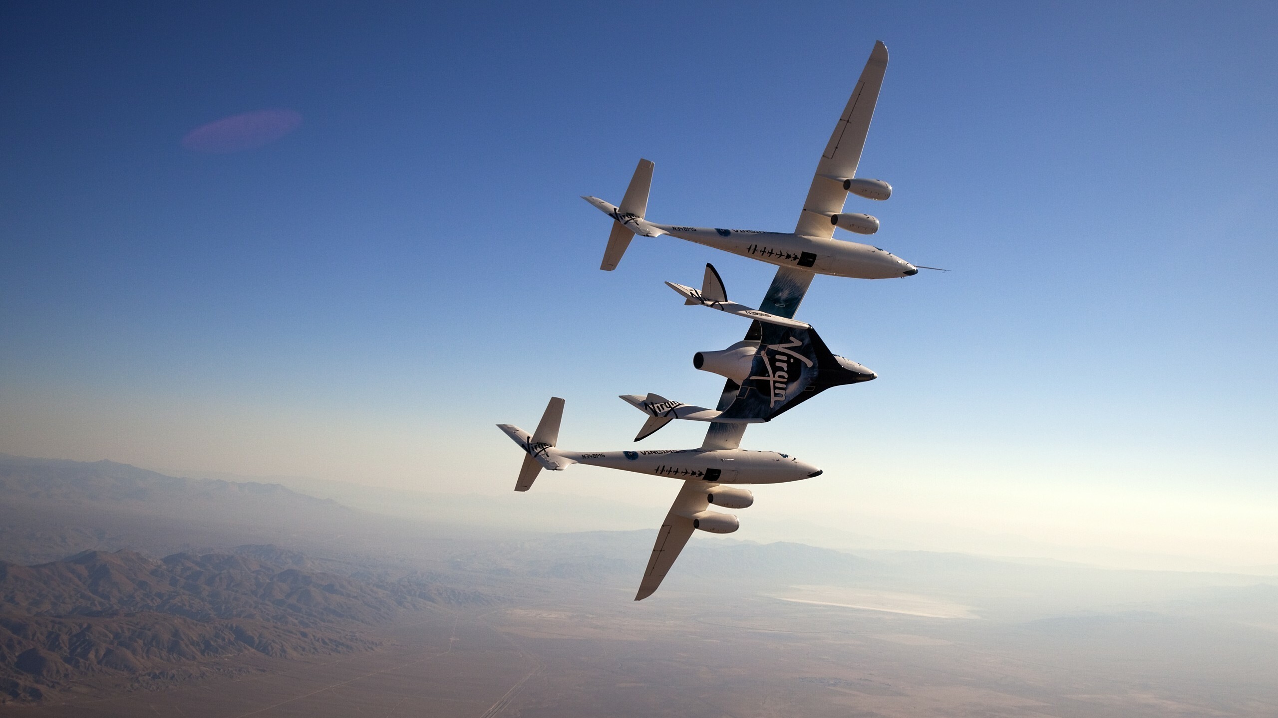 Virgin Galactic, Space Tourism Wallpaper, 2560x1440 HD Desktop