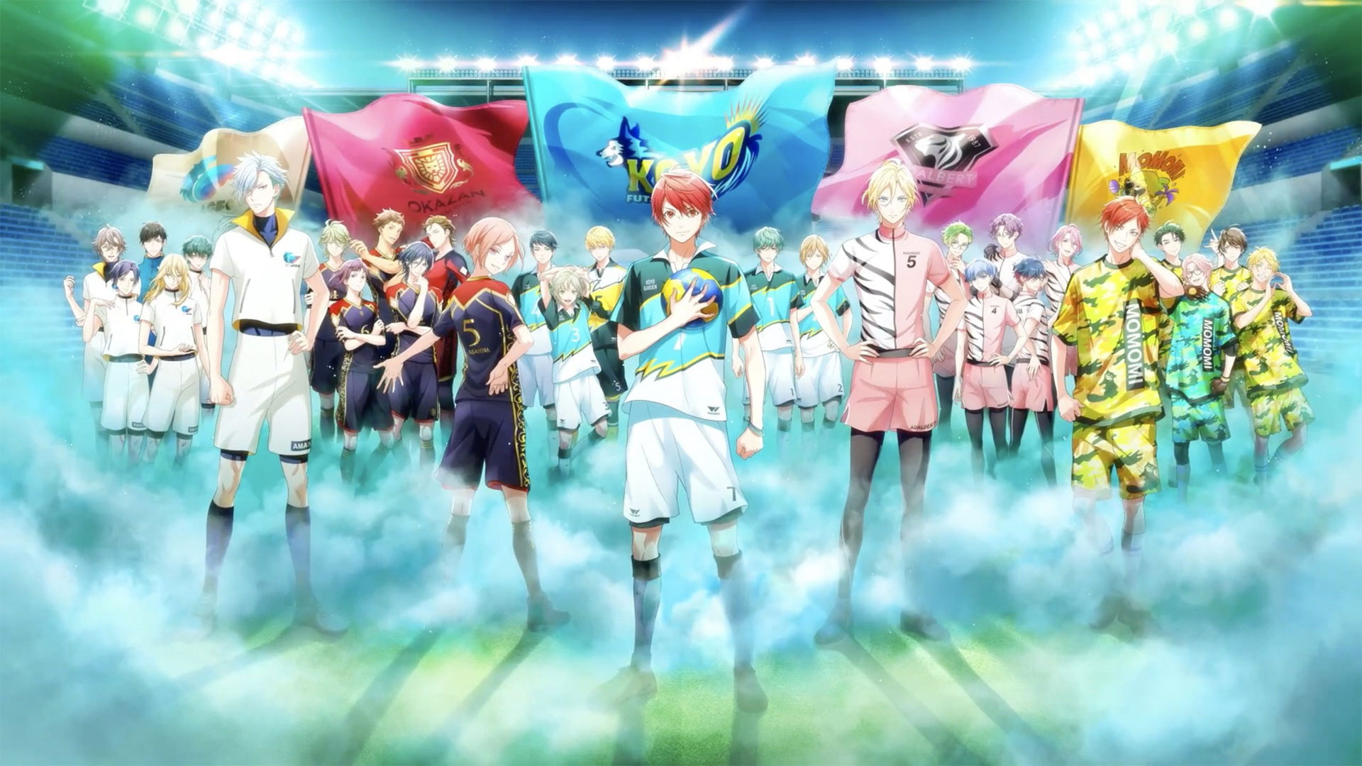 Futsal Boys!!!!!, Anime premiere, Simulcast release, Sports-themed, 1920x1080 Full HD Desktop