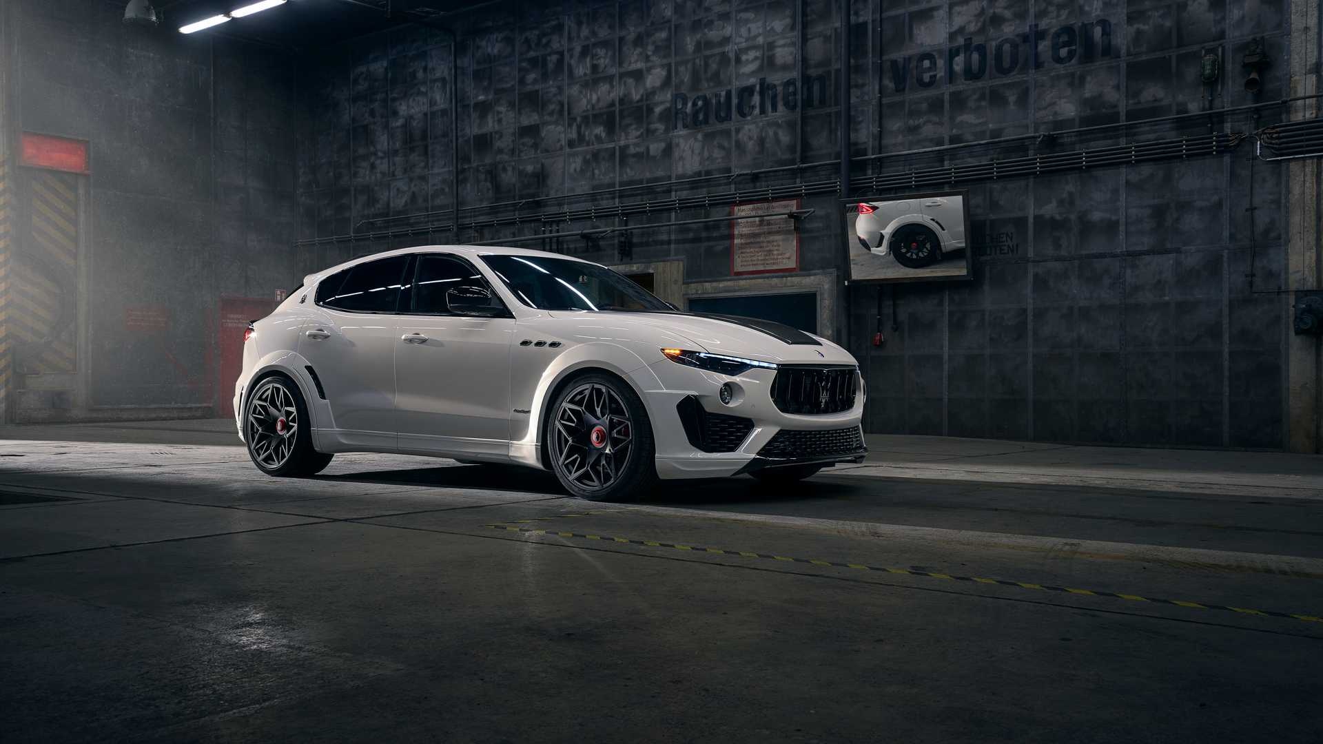 Maserati Levante Esteso, Novitec tuning, Aggressive styling, Enhanced performance, 1920x1080 Full HD Desktop