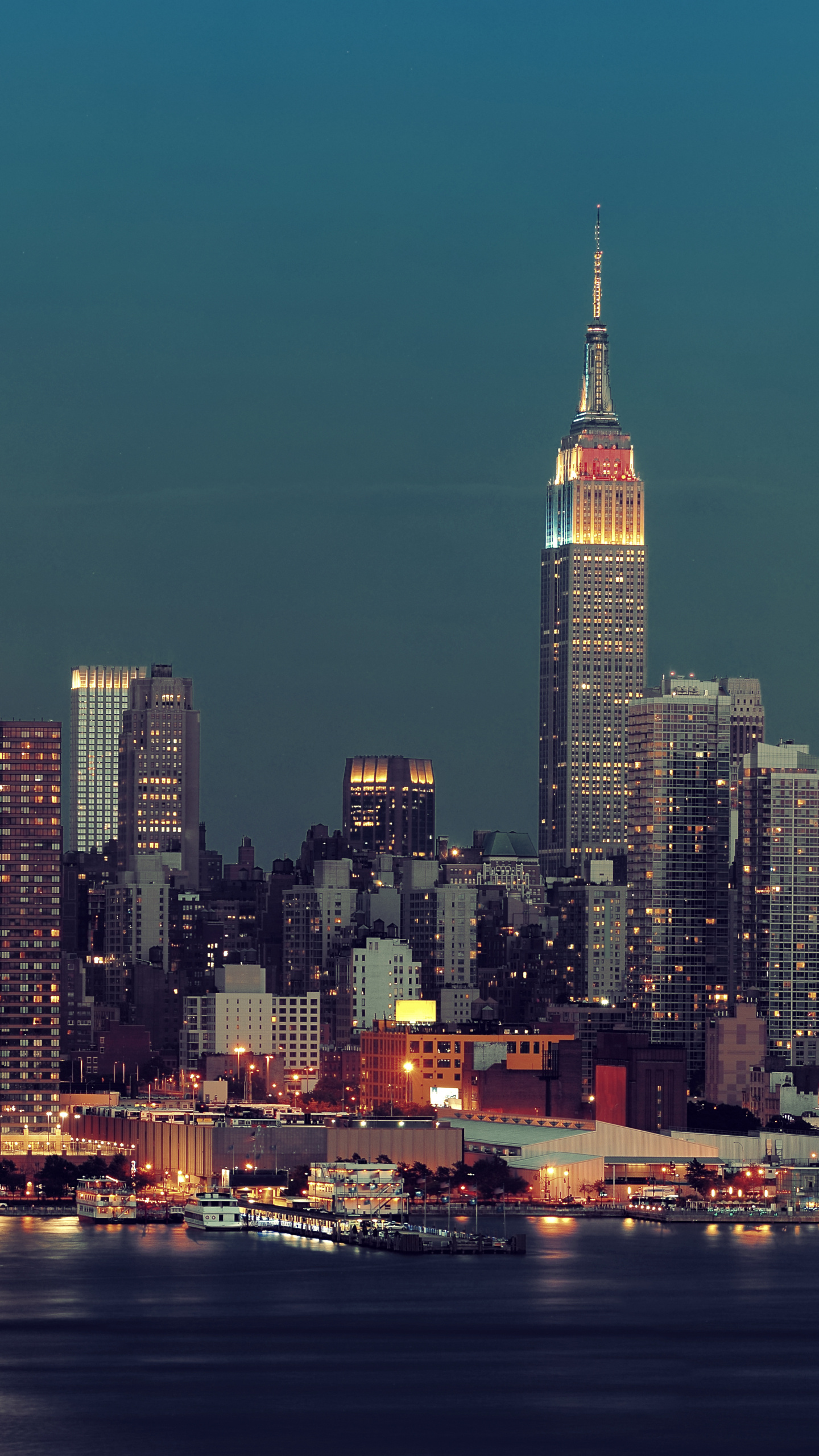 Manhattan Skyline, Travels, Manhattan wallpaper, Cityscape charm, 1440x2560 HD Phone