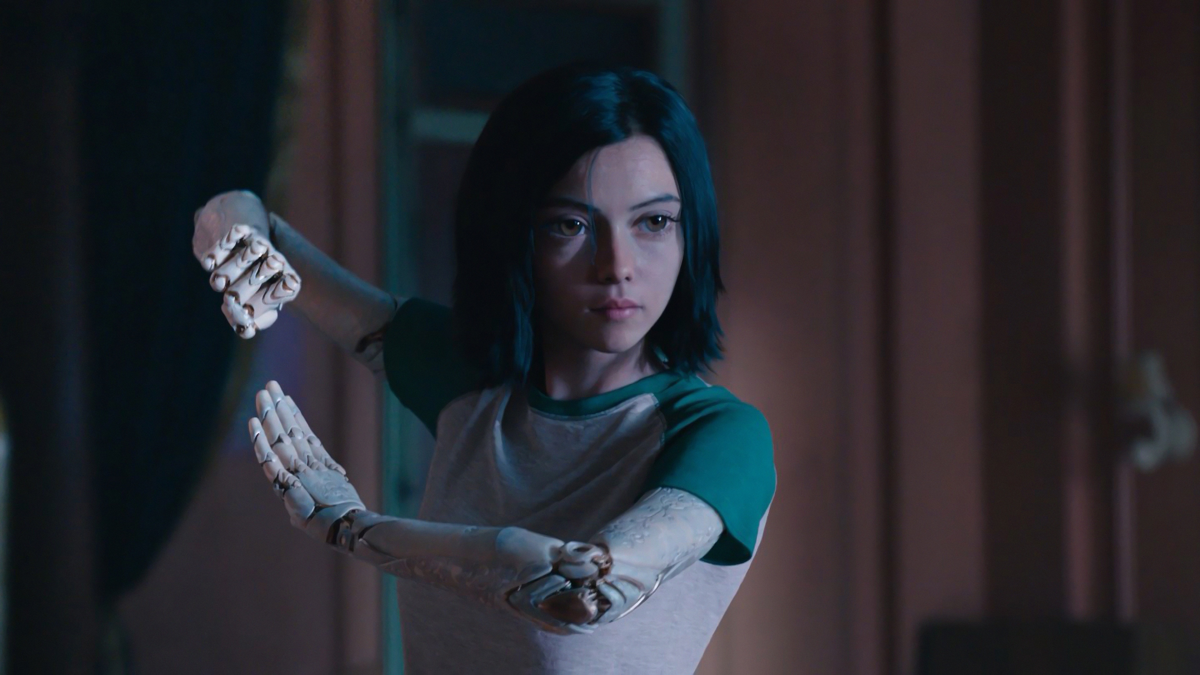 Alita, Battle Angel, Movies, Ultra HD, 3840x2160 4K Desktop