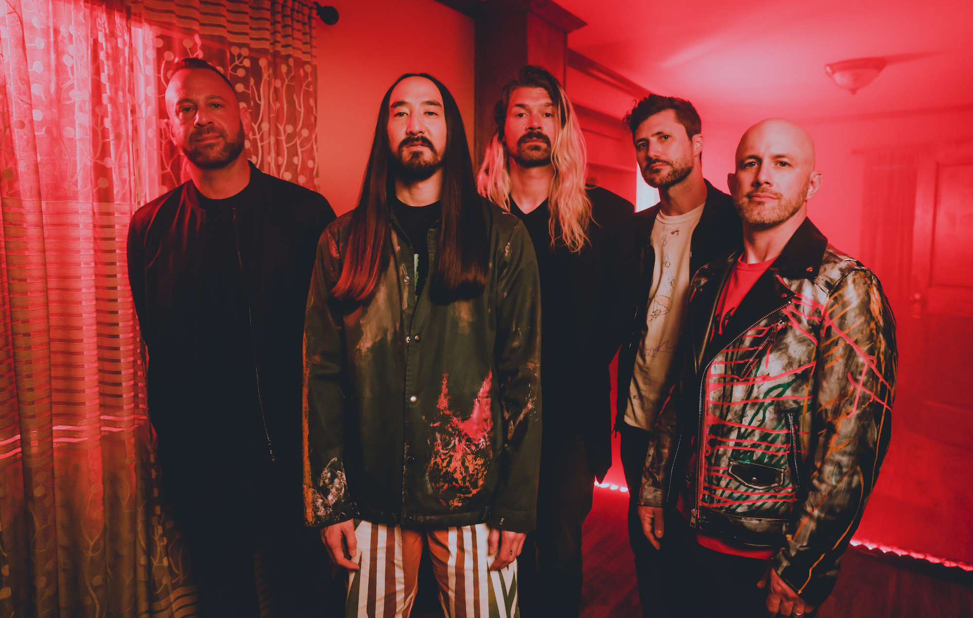 New single collaboration, Taking Back Sunday, Just Us Two, Steve Aoki feat, 2000x1270 HD Desktop