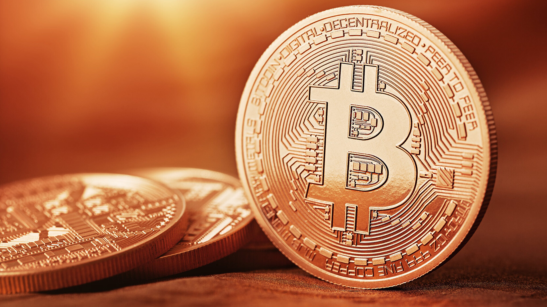 Bitcoin, Cryptocurrency, Desktop wallpaper, Digital finance, 1920x1080 Full HD Desktop