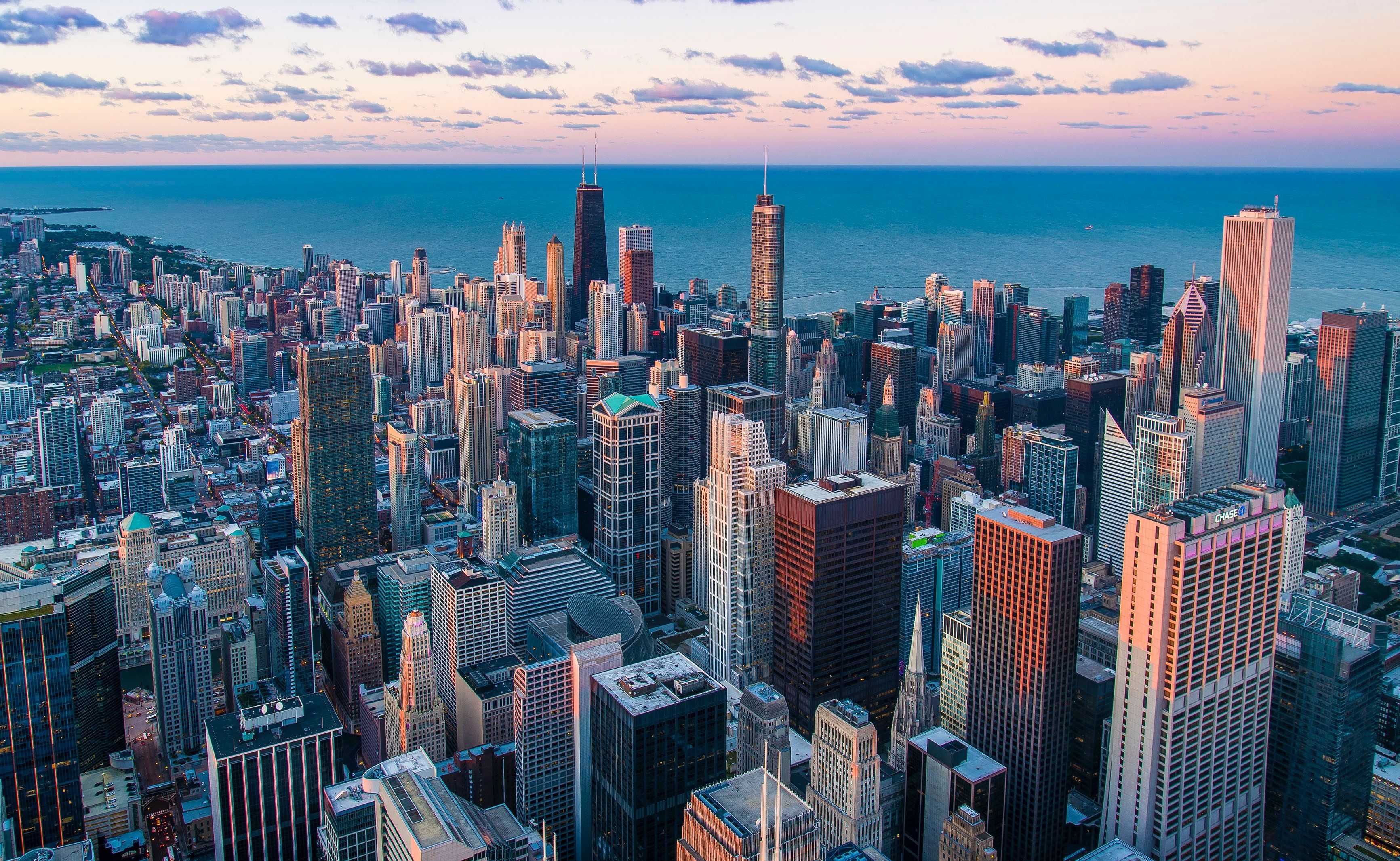Chicago, Travels, Chicago Wallpapers, HD, 3470x2140 HD Desktop