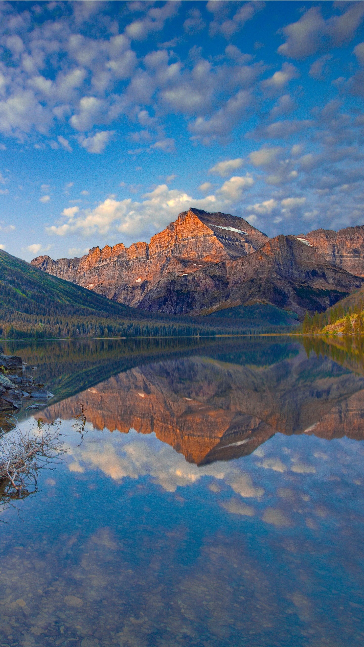 Lake Josephine, Montana Wallpaper, 1440x2560 HD Phone