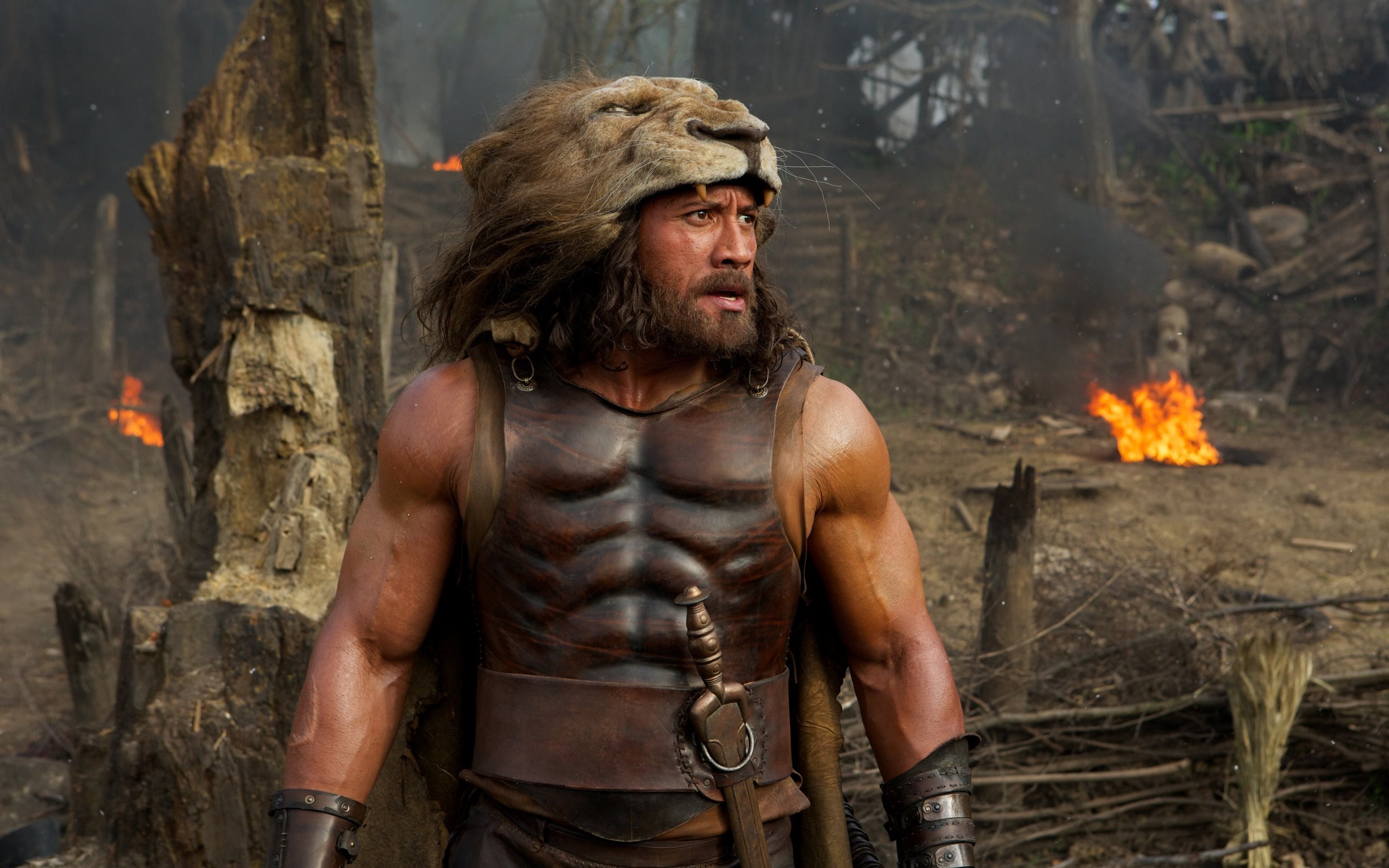 Hercules Dwayne Johnson, American actor, Stunning wallpapers, High-quality photos, 2880x1800 HD Desktop