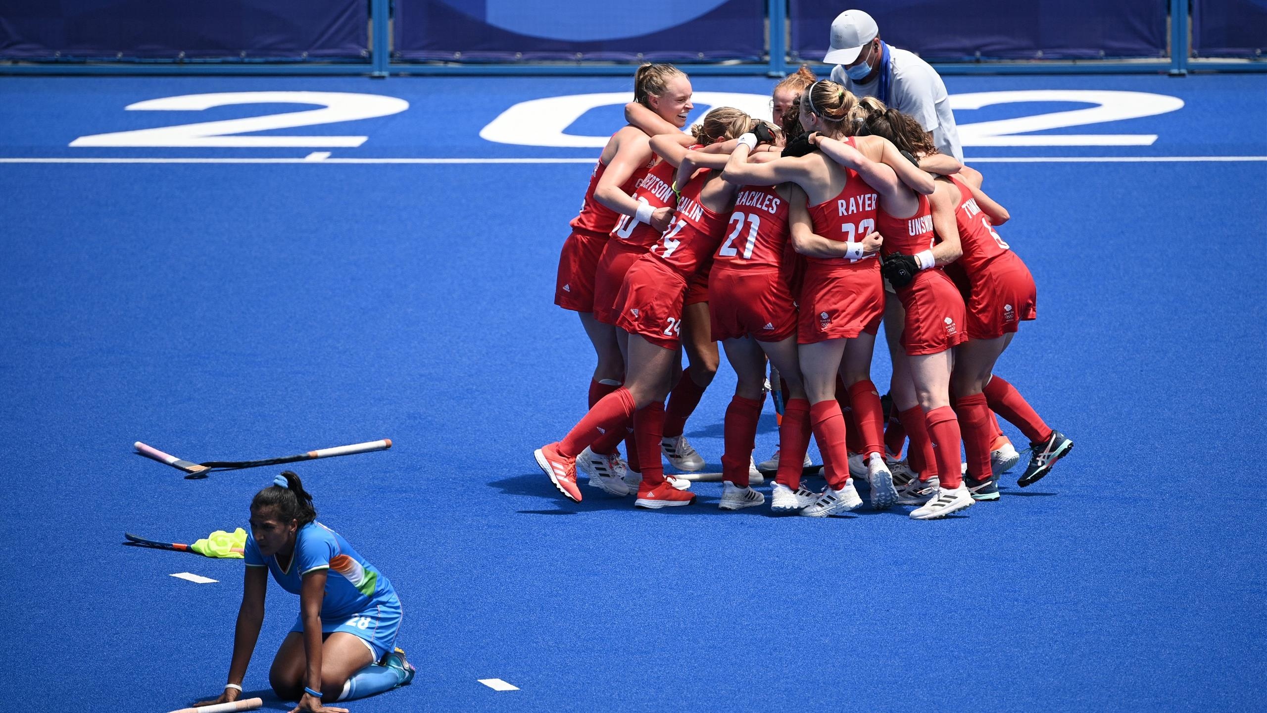 Great Britain vs India, Field Hockey Wallpaper, 2560x1440 HD Desktop