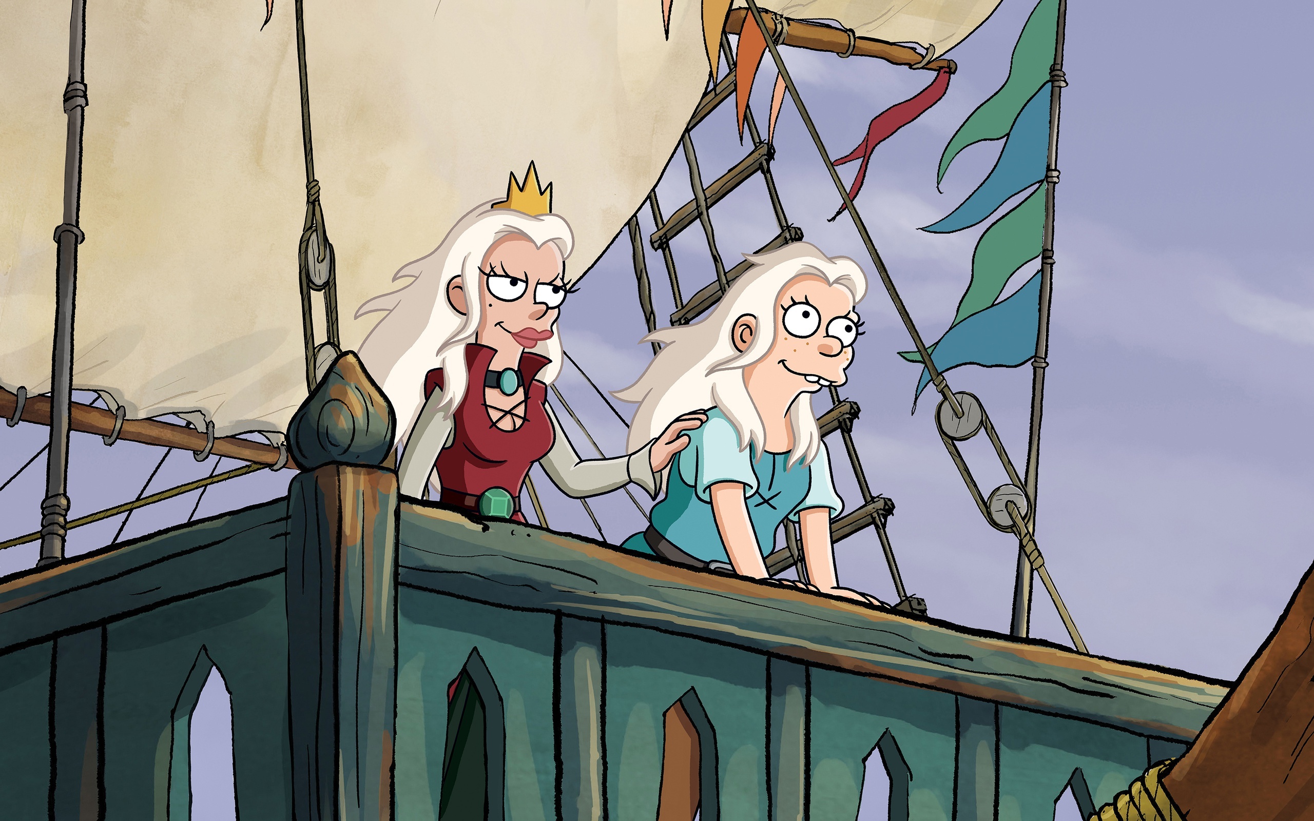 Disenchantment, HD wallpaper, Background, Water, 2560x1600 HD Desktop