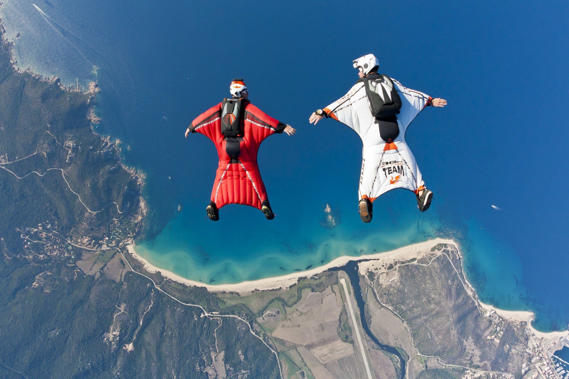 Base jump, Wingsuit Flying Wallpaper, 1920x1280 HD Desktop