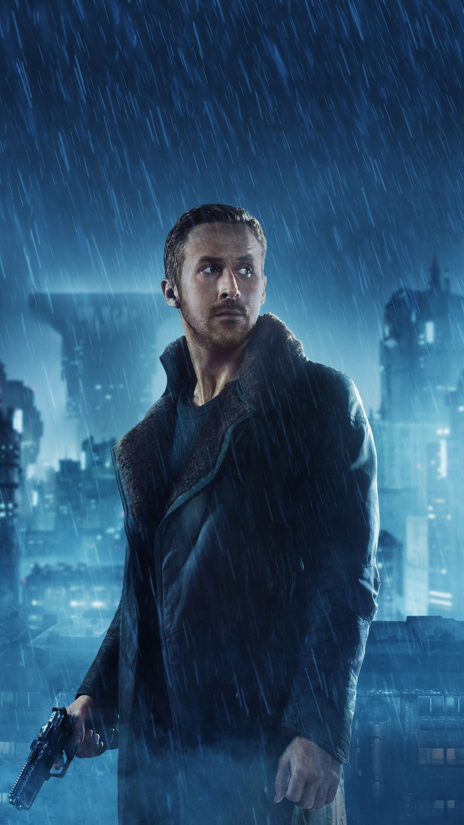 Rick Deckard, Blade Runner, Movie character, Phone wallpaper, 1540x2740 HD Phone