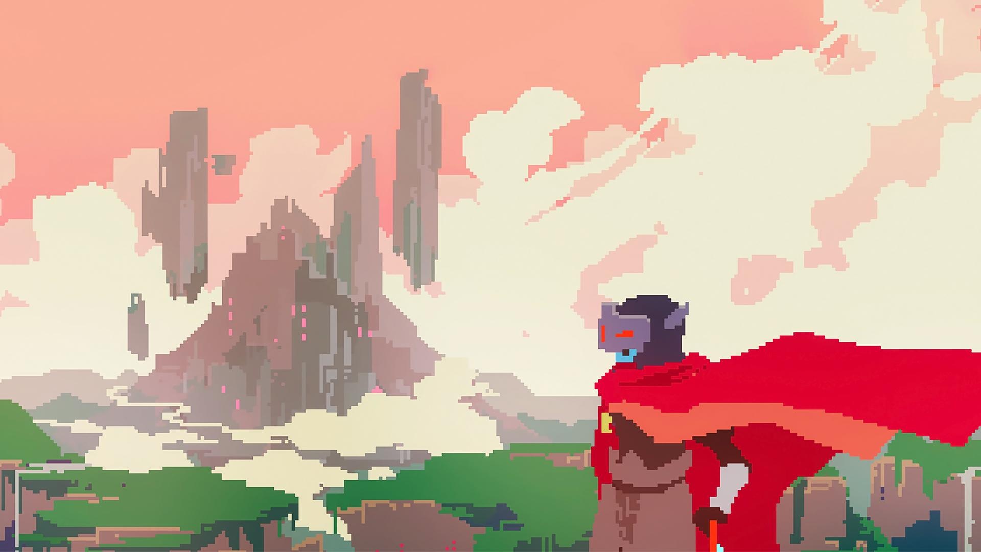 Hyper Light Drifter, User-posted image, John Cunningham, Artistic desktop wallpaper, 1920x1080 Full HD Desktop