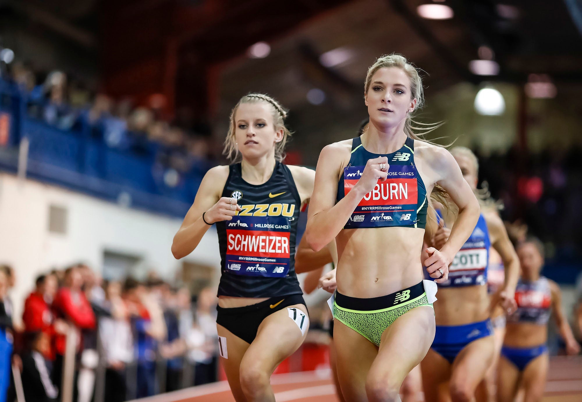NYRR Millrose Games 2018, Emma Coburn Wallpaper, 2000x1390 HD Desktop