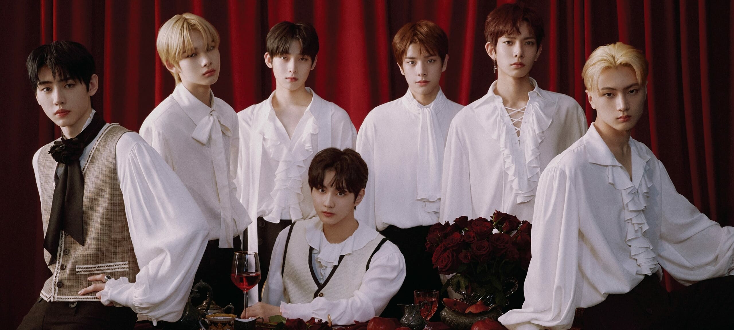 ENHYPEN, Agency statement, COVID-19 news, Kpop chart update, 2560x1160 Dual Screen Desktop