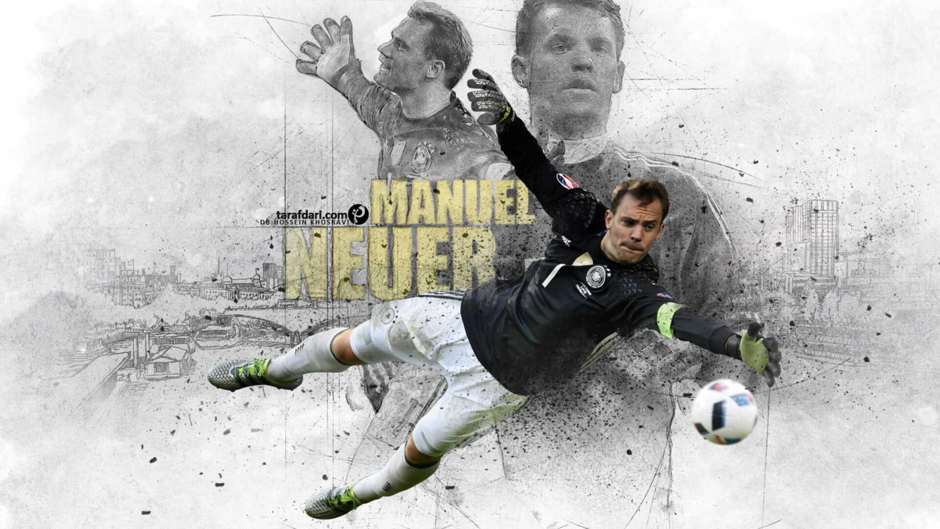Germany Soccer Team, Manuel Neuer, HD wallpaper, Goalkeeper, 1920x1080 Full HD Desktop