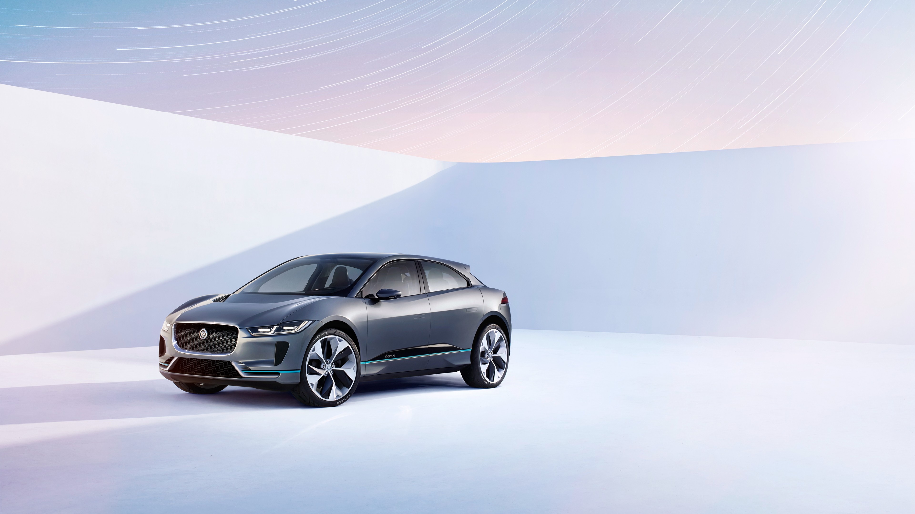 Electric SUV Concept, Jaguar I-PACE Wallpaper, 3840x2160 4K Desktop