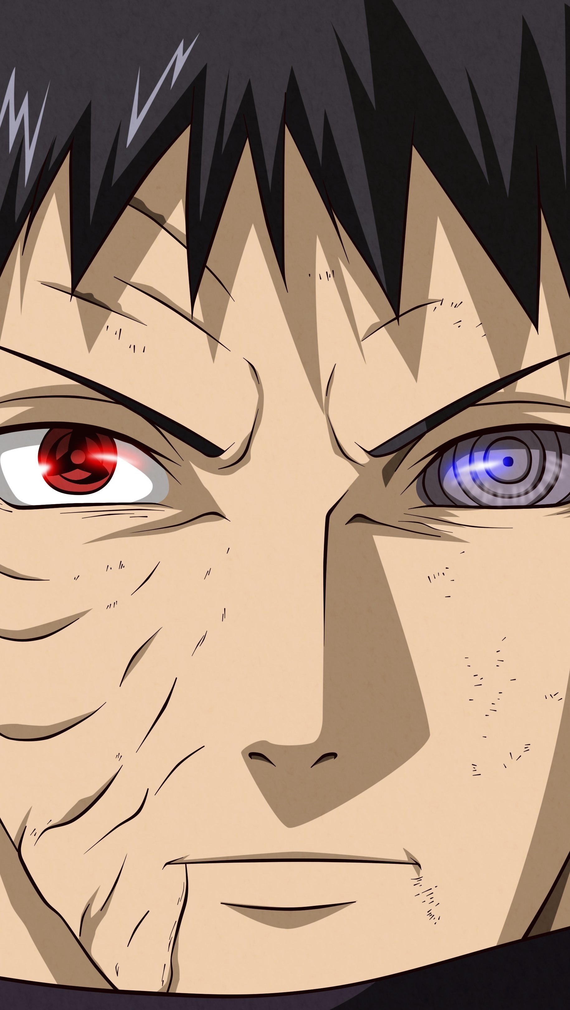 Obito Uchiha, Rinnegan, Mangekyo Sharingan, HD Phone wallpaper
