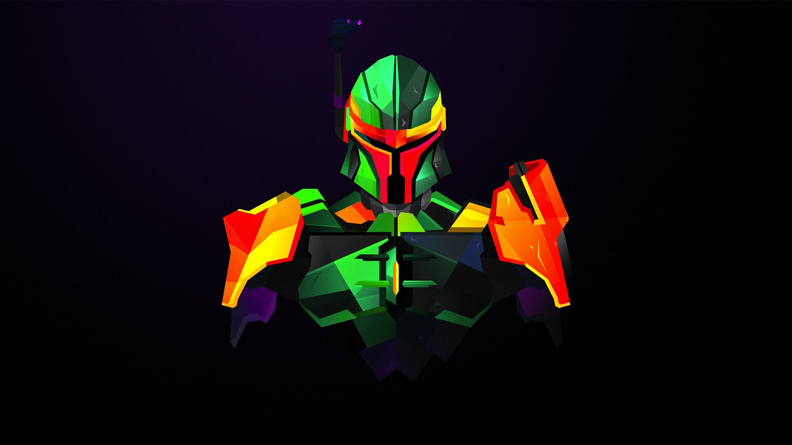 Boba Fett, Justin Maller Wallpaper, 2560x1440 HD Desktop