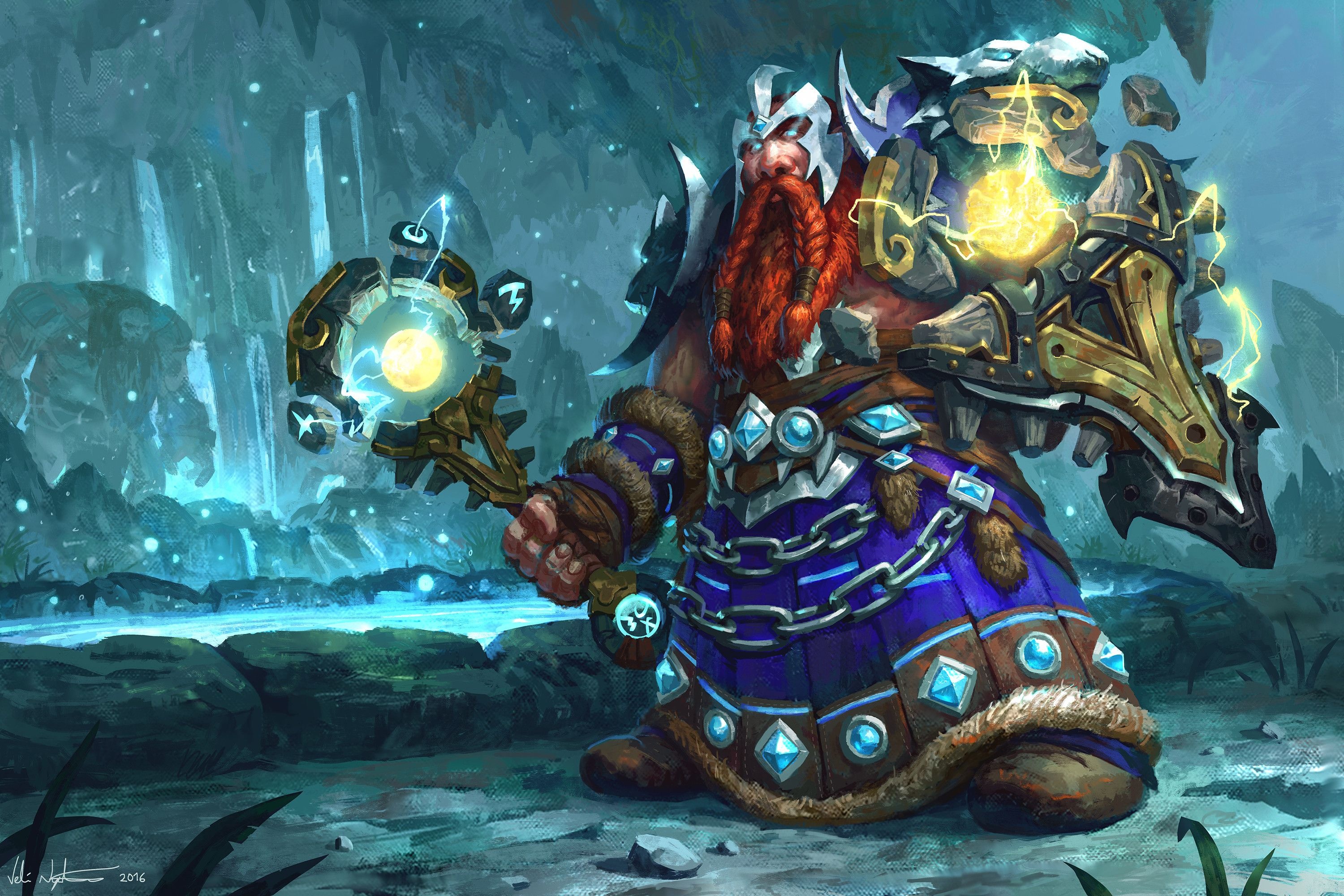 Shaman, WoW Wallpaper, 3000x2000 HD Desktop