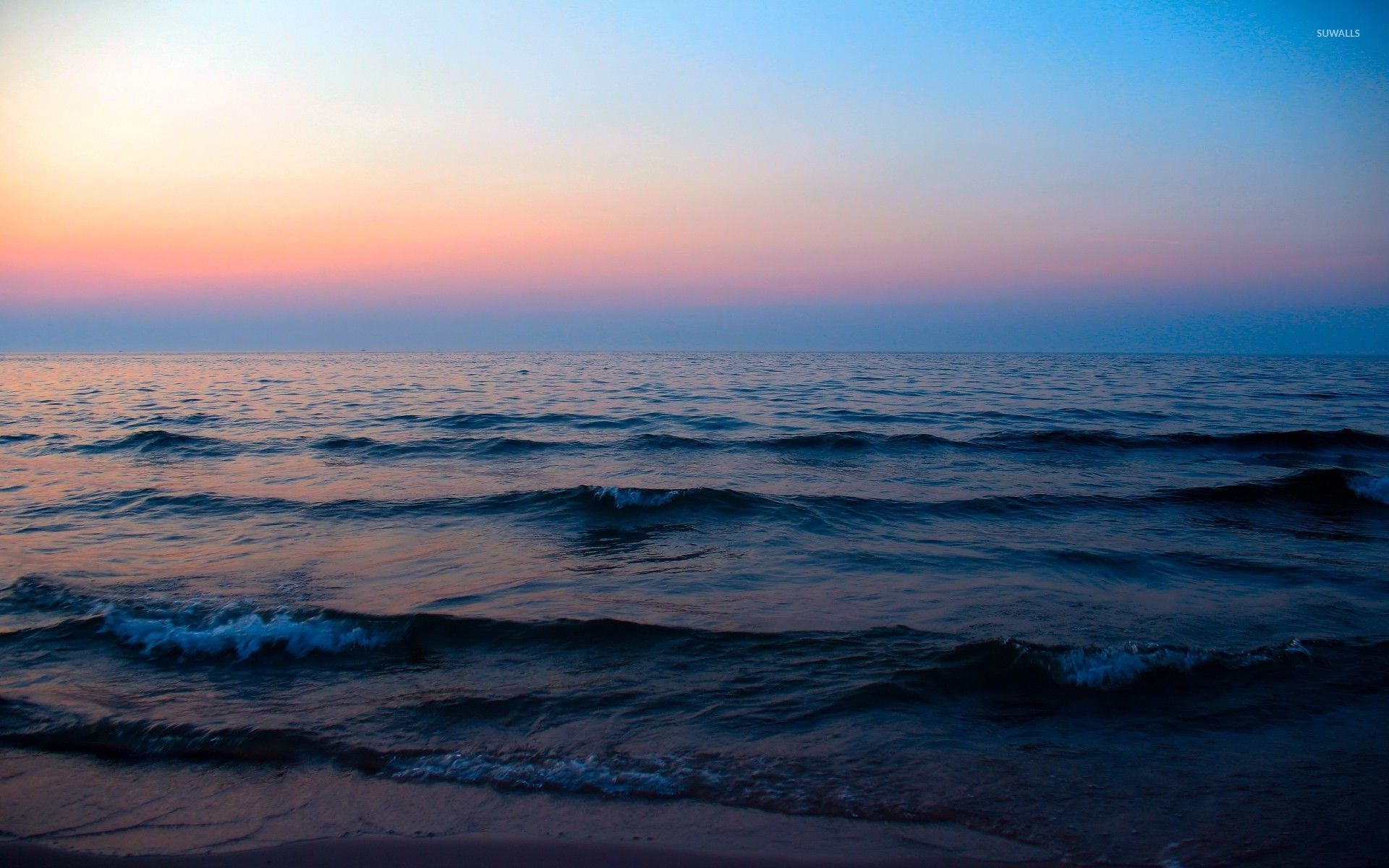 Waves, Marina Beach Wallpaper, 1920x1200 HD Desktop