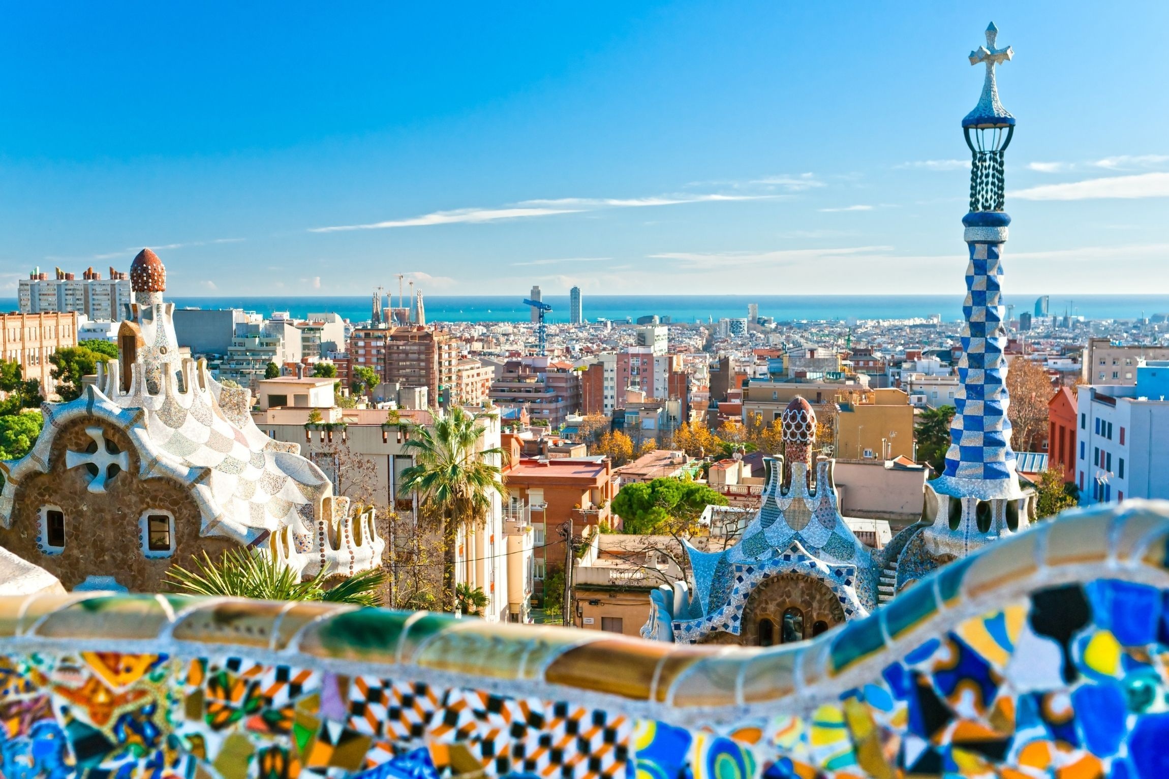 Parc Guell, Europe Wallpaper, 2300x1540 HD Desktop