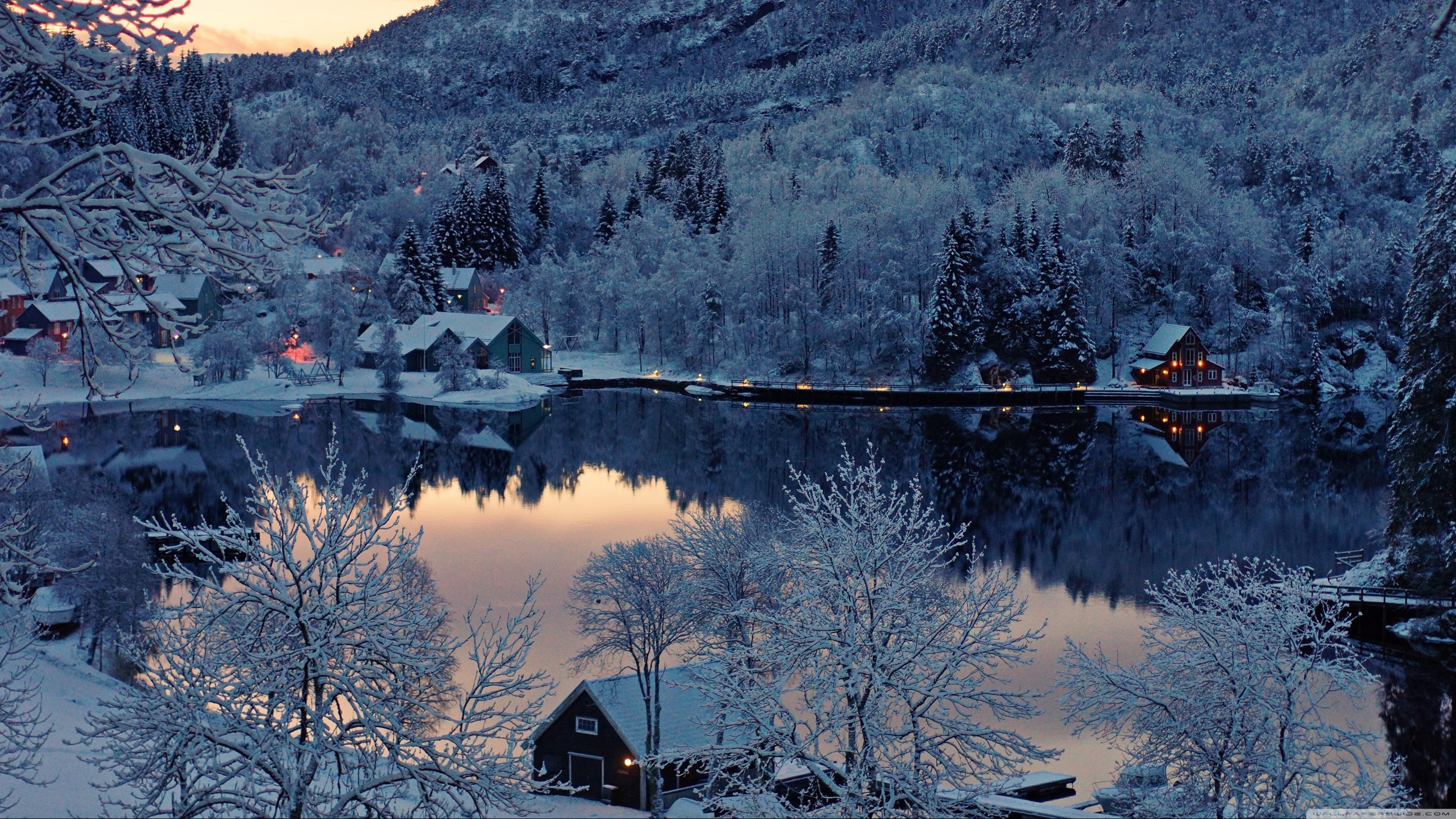 Finland travels, Winter scenery, Desktop background, Snowy landscapes, 3840x2160 4K Desktop