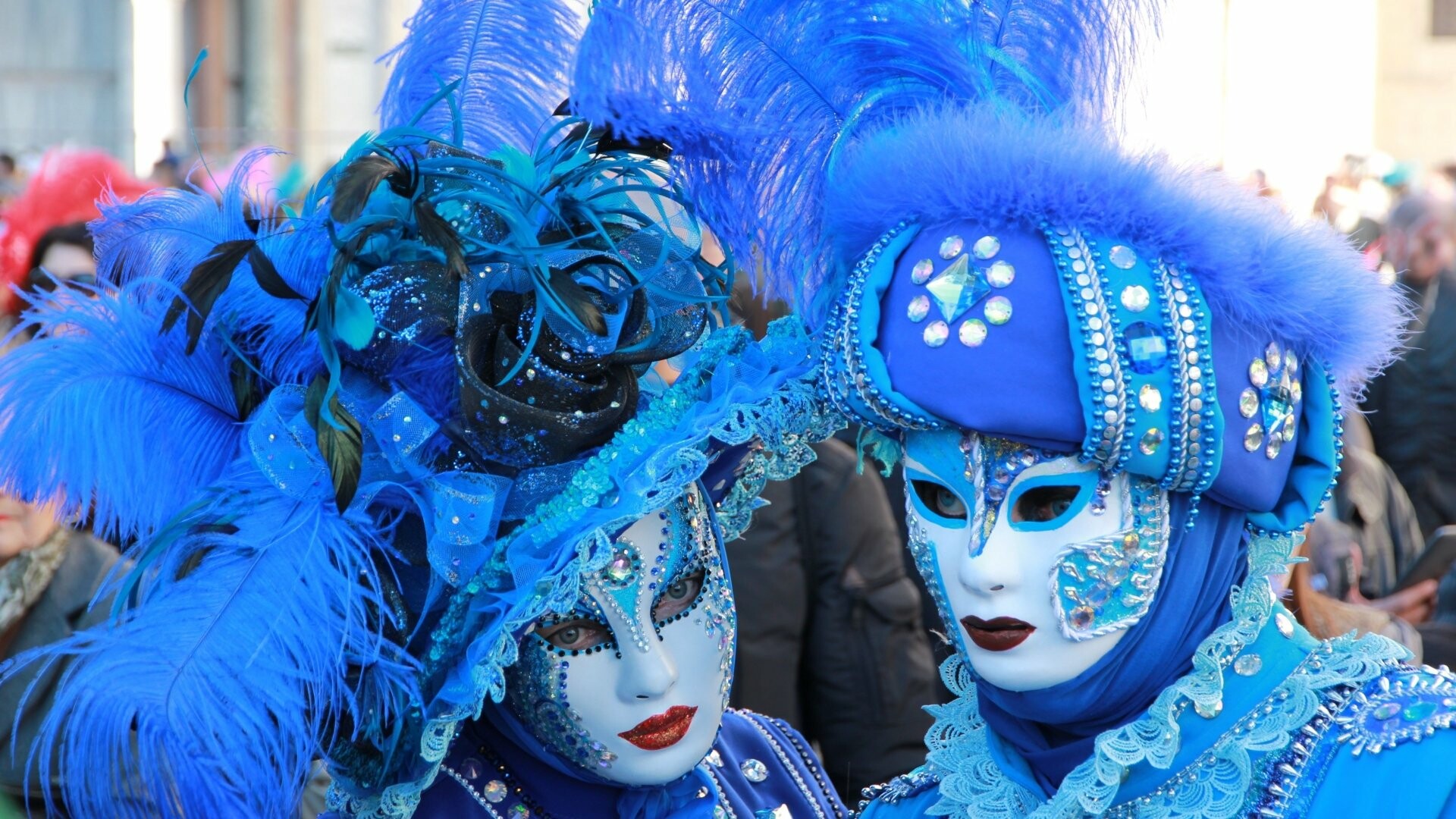 Venice Carnival, HD wallpapers, Venetian beauty, Extravagant celebration, 1920x1080 Full HD Desktop