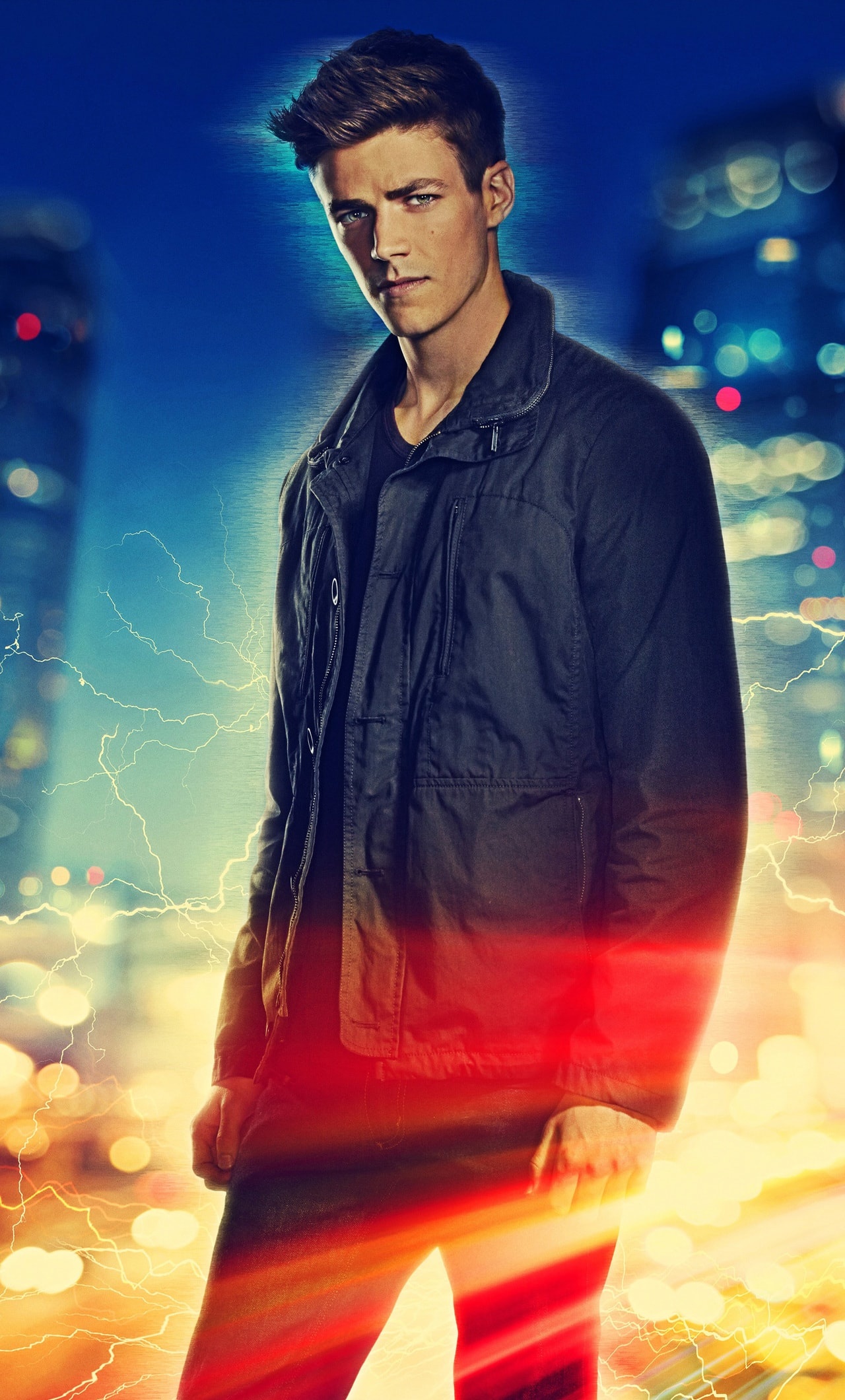 Grant Gustin, HD wallpapers, 1280x2120 HD Phone