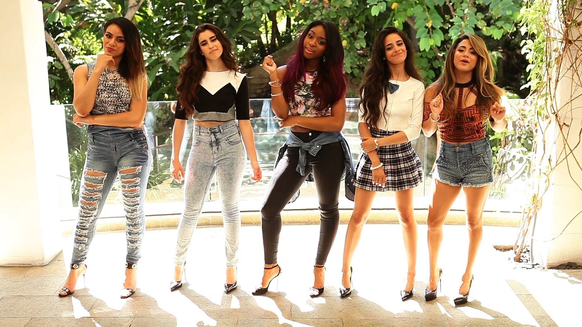 The fifth harmony girls, Musical talents shine, High-definition wallpaper, Visual allure, 1920x1080 Full HD Desktop