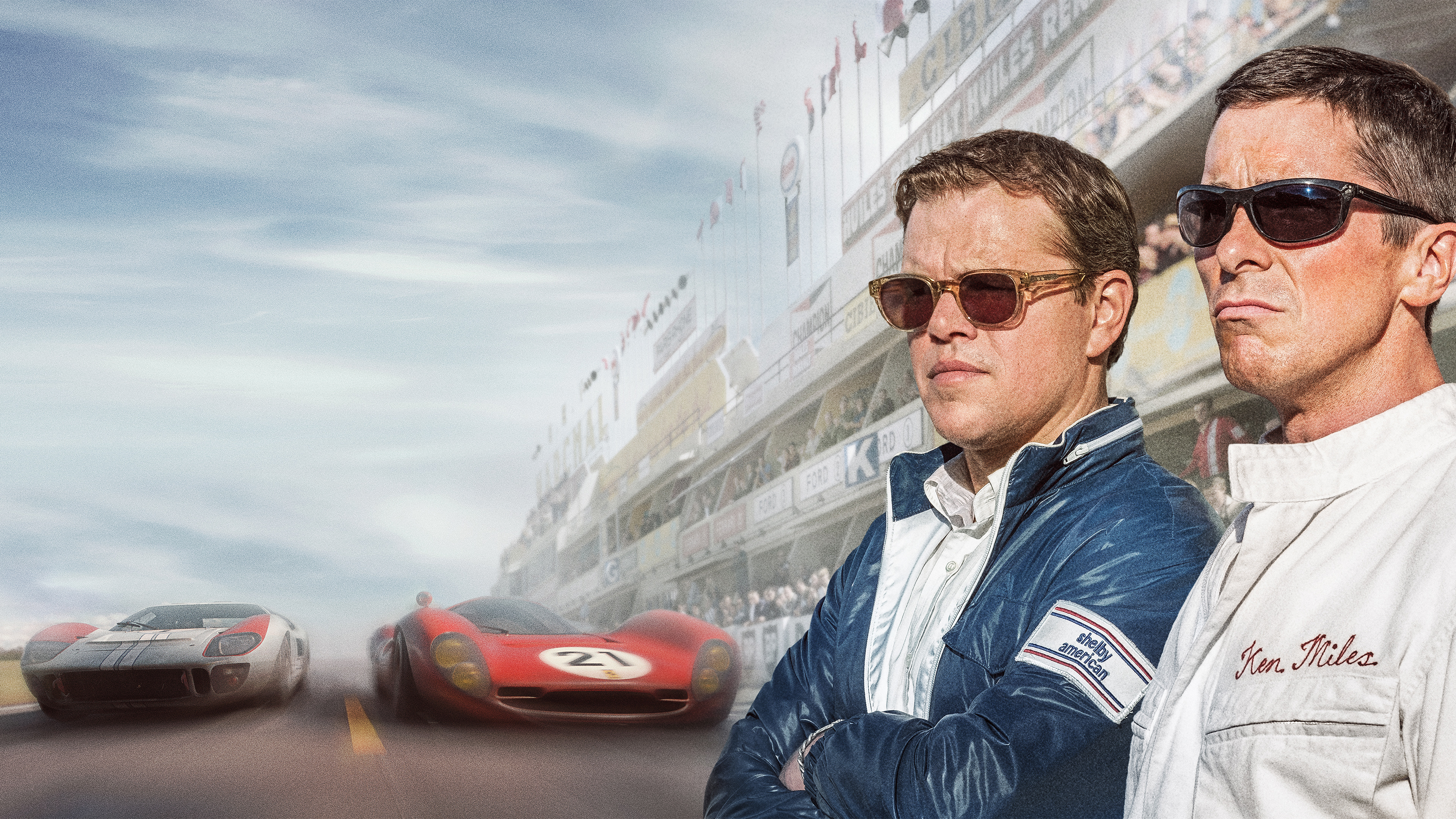 Ford v Ferrari, Ultra HD Wallpaper, Sports Car, Action-Packed, 3840x2160 4K Desktop