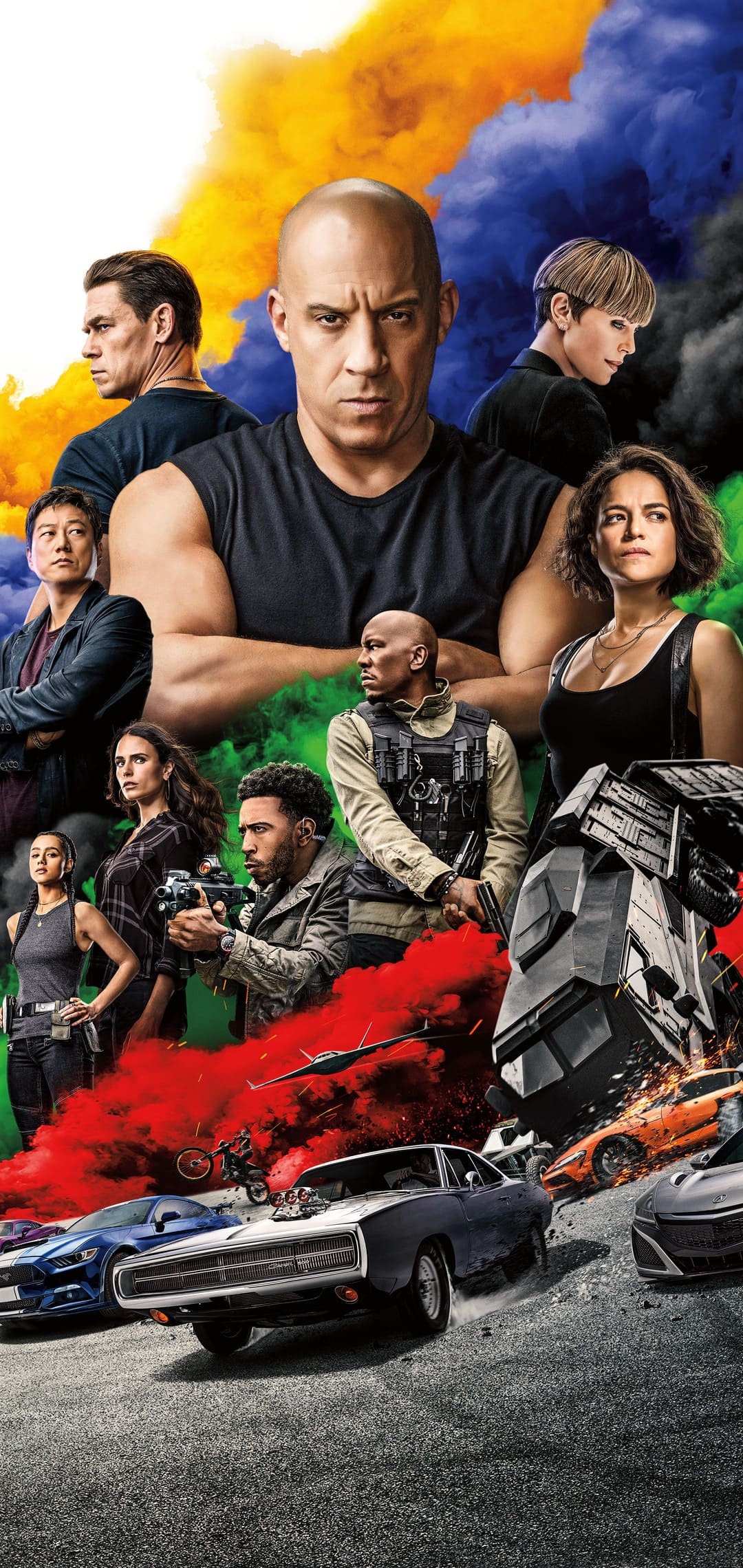 Vin Diesel, Fast & Furious 9, Wallpapers, 1080x2280 HD Phone