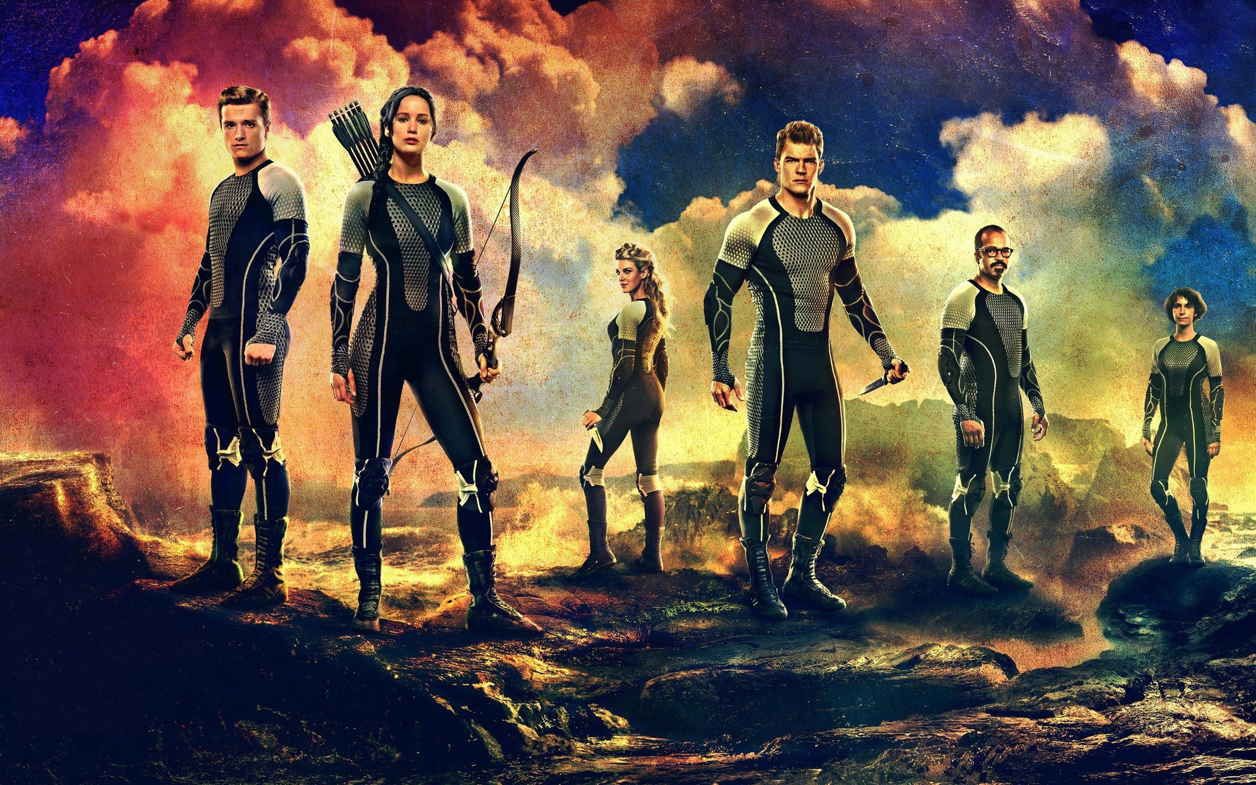 Jennifer Lawrence, The Hunger Games, Movies, 4K wallpapers, 2560x1600 HD Desktop