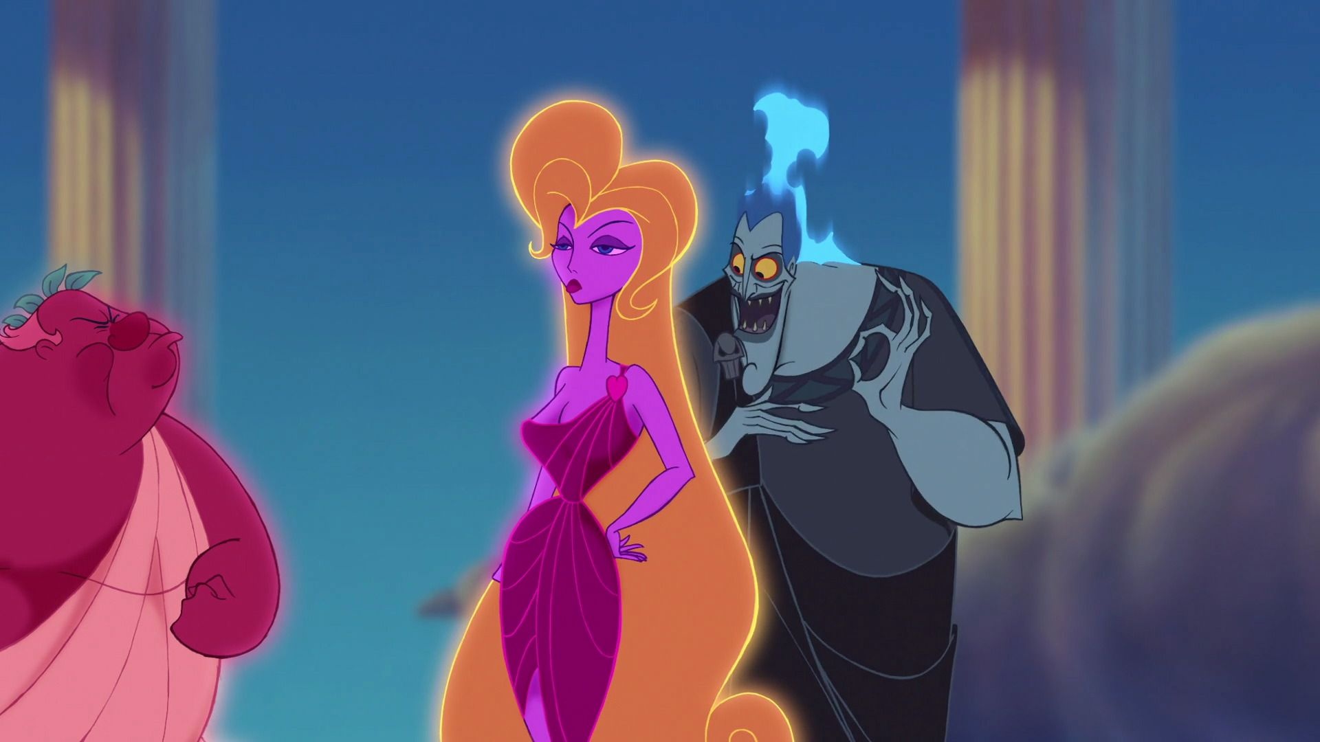 Hades, Aphrodite, and Dionysus, Hercules Wallpaper, 1920x1080 Full HD Desktop
