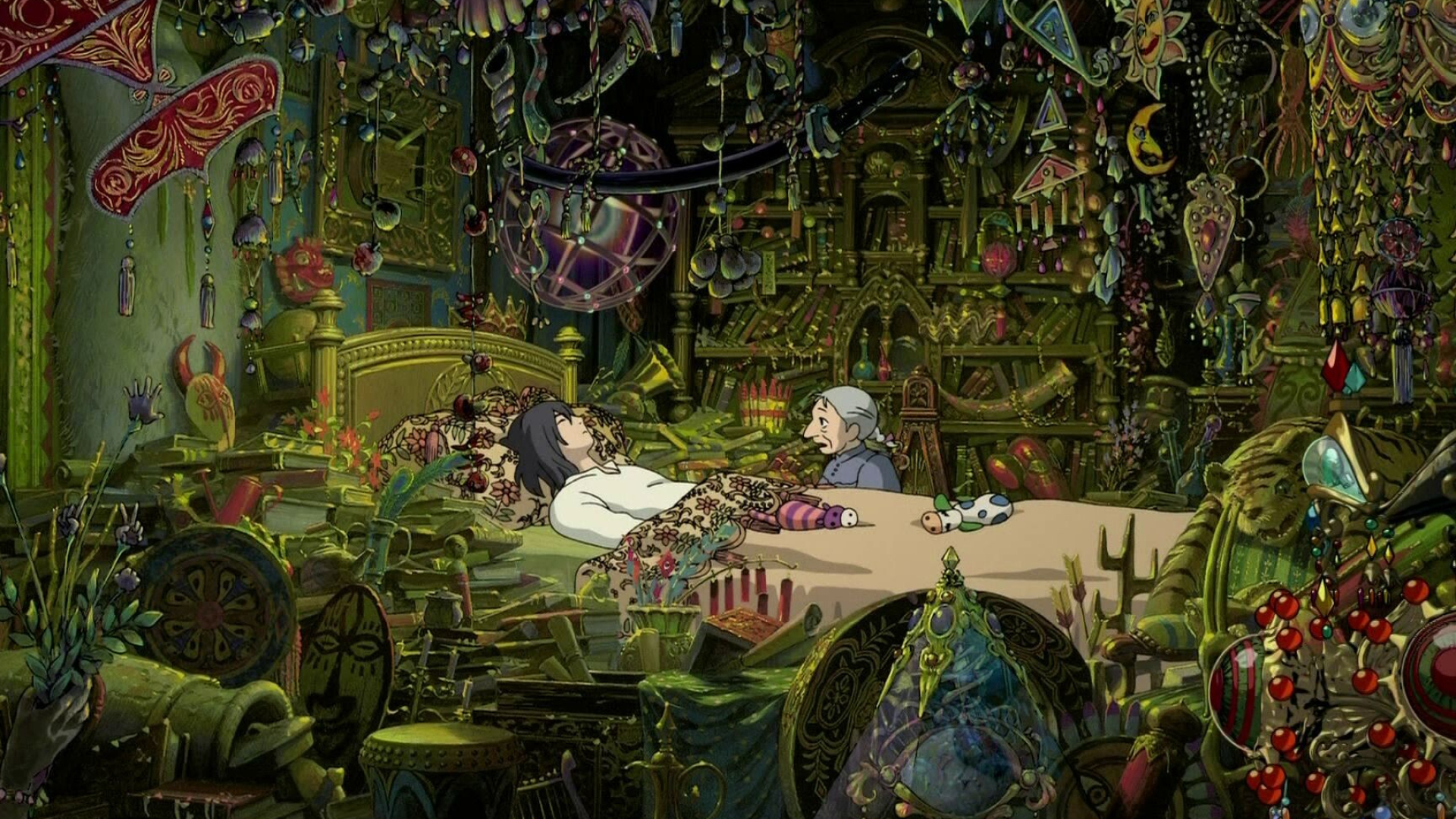 Studio Ghibli, Aesthetic Desktop Wallpaper, 1920x1080 Full HD Desktop