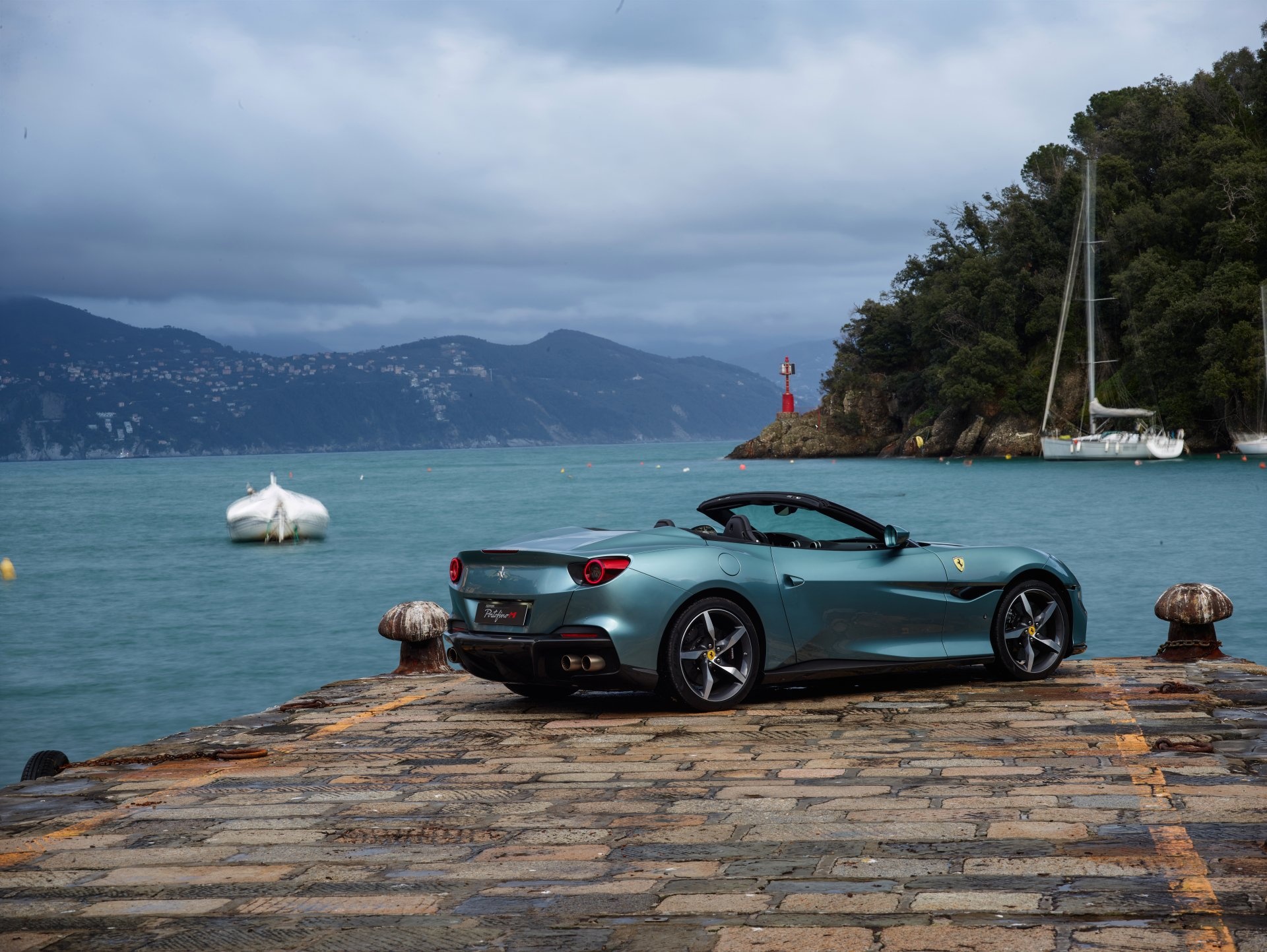 Blue Ferrari Portofino M, 2021, 1920x1450 HD Desktop