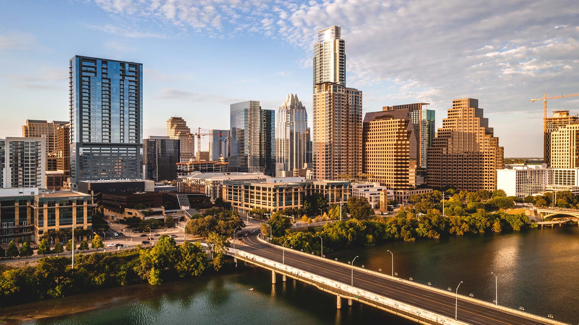 Austin Skyline, Travels, Weekend guide, Marriott Bonvoy, 1920x1080 Full HD Desktop