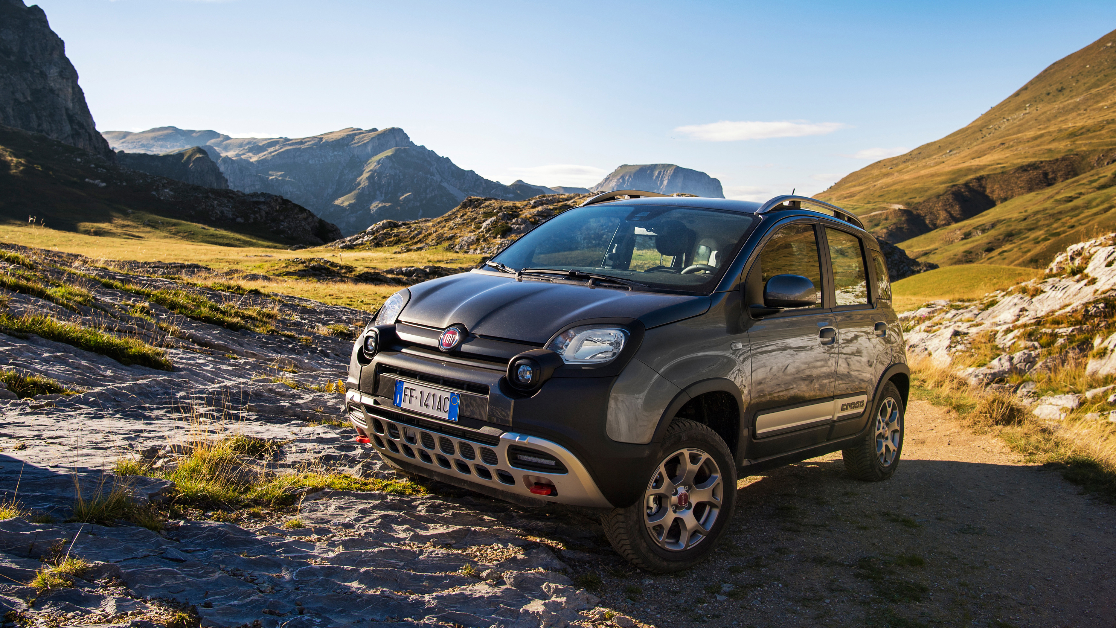 Fiat Panda, Desktop charm, 4K ultra HD, Automotive allure, 3840x2160 4K Desktop