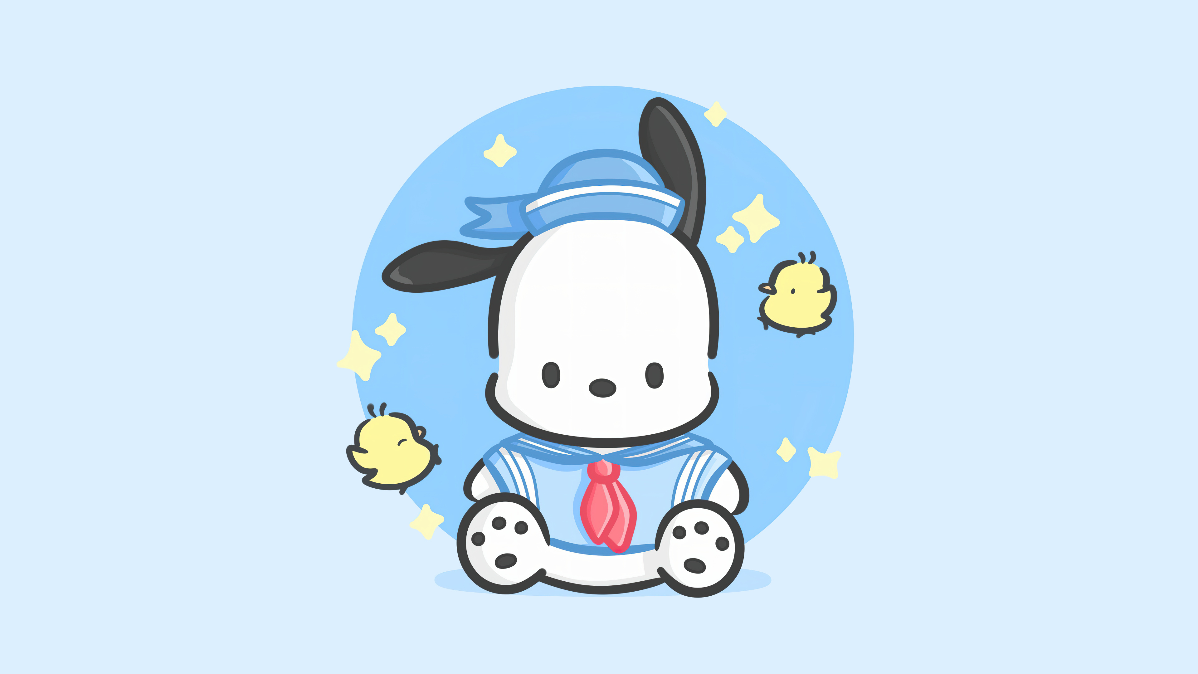 Pochacco, Cute Computer Wallpaper, 3840x2160 4K Desktop