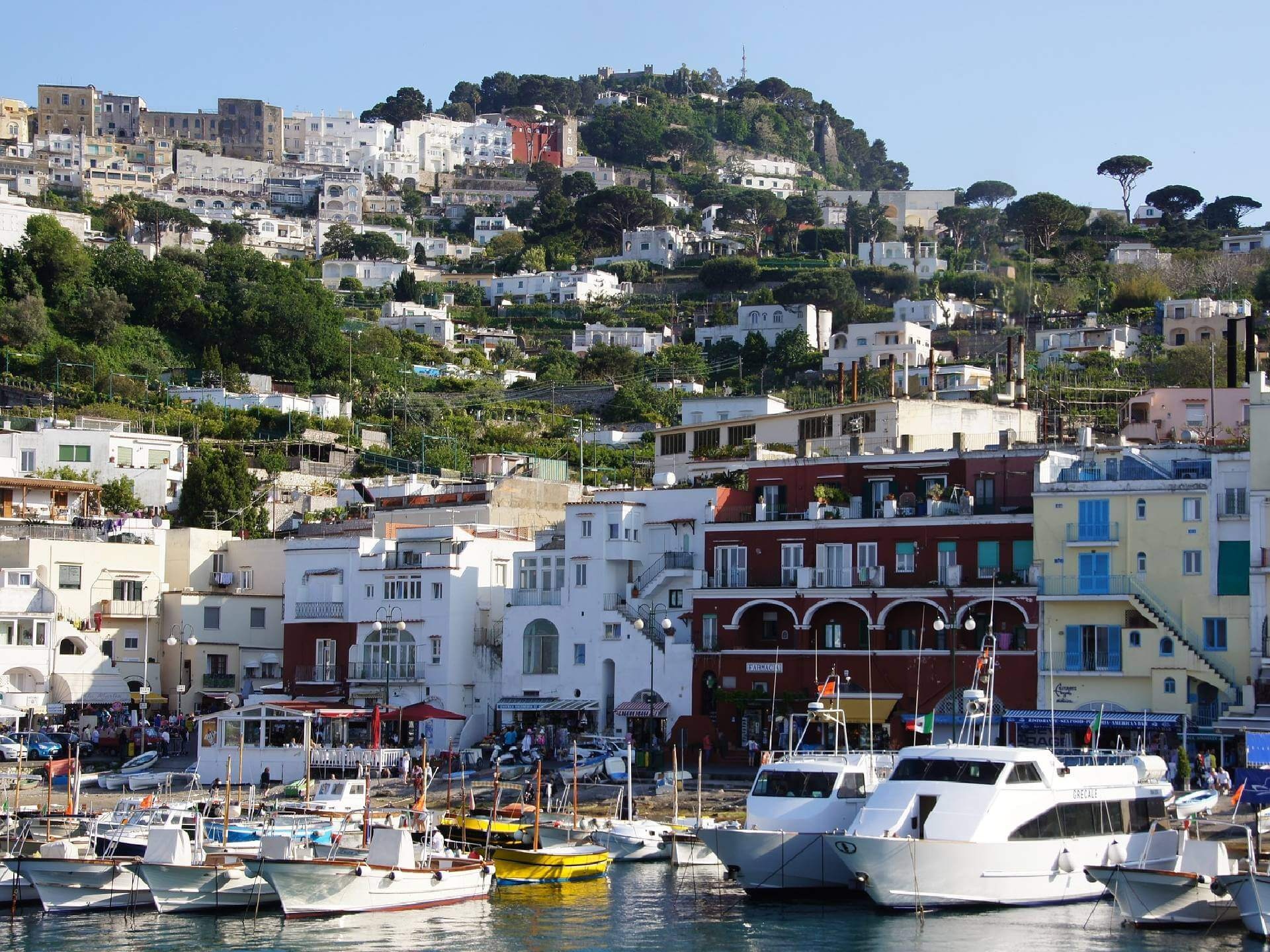 Capri Island, Grand Tour, Historical landmarks, Nature's beauty, 1920x1440 HD Desktop