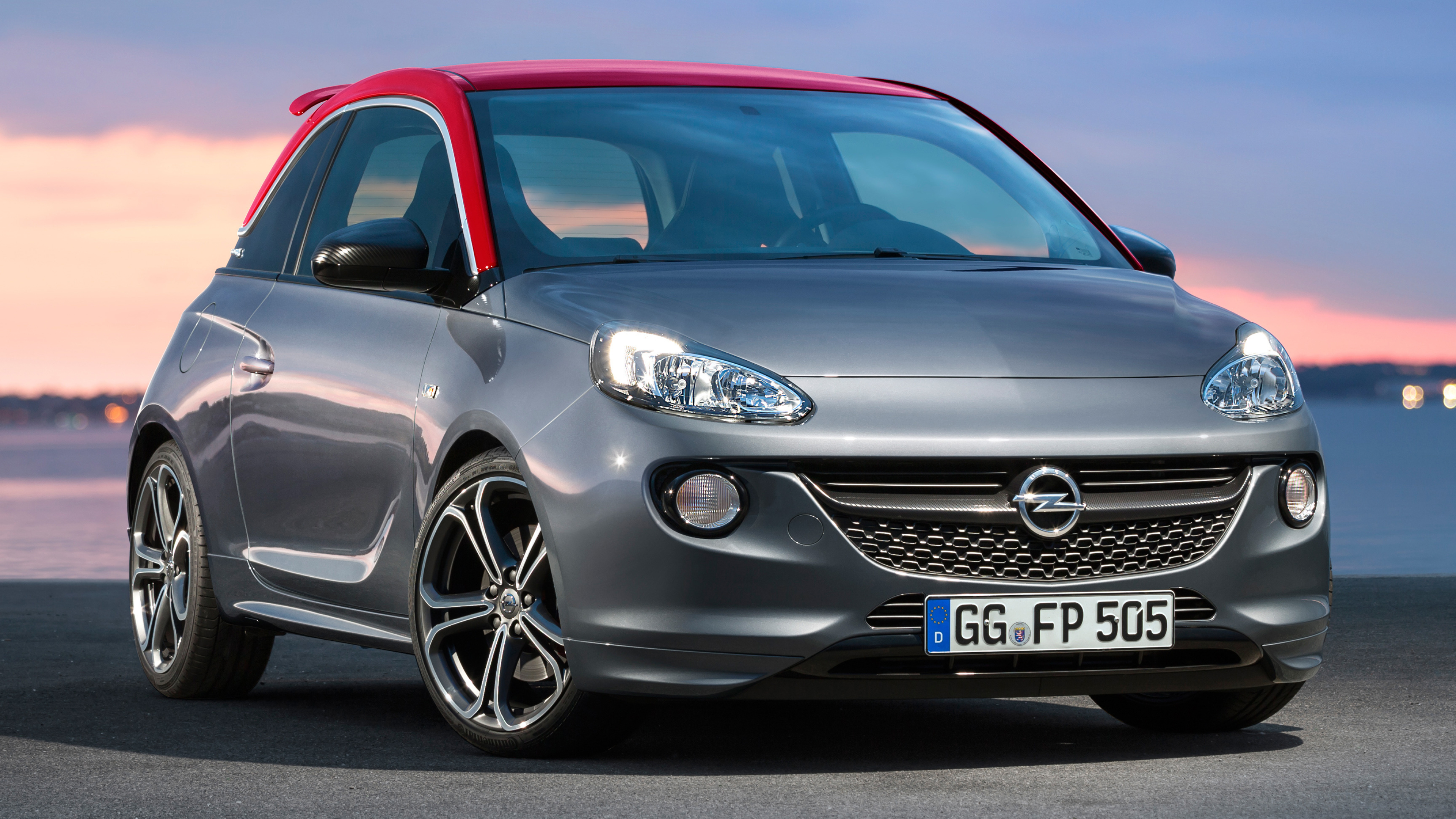 Opel Adam, Auto design, S variant, Sporty and powerful, 3840x2160 4K Desktop