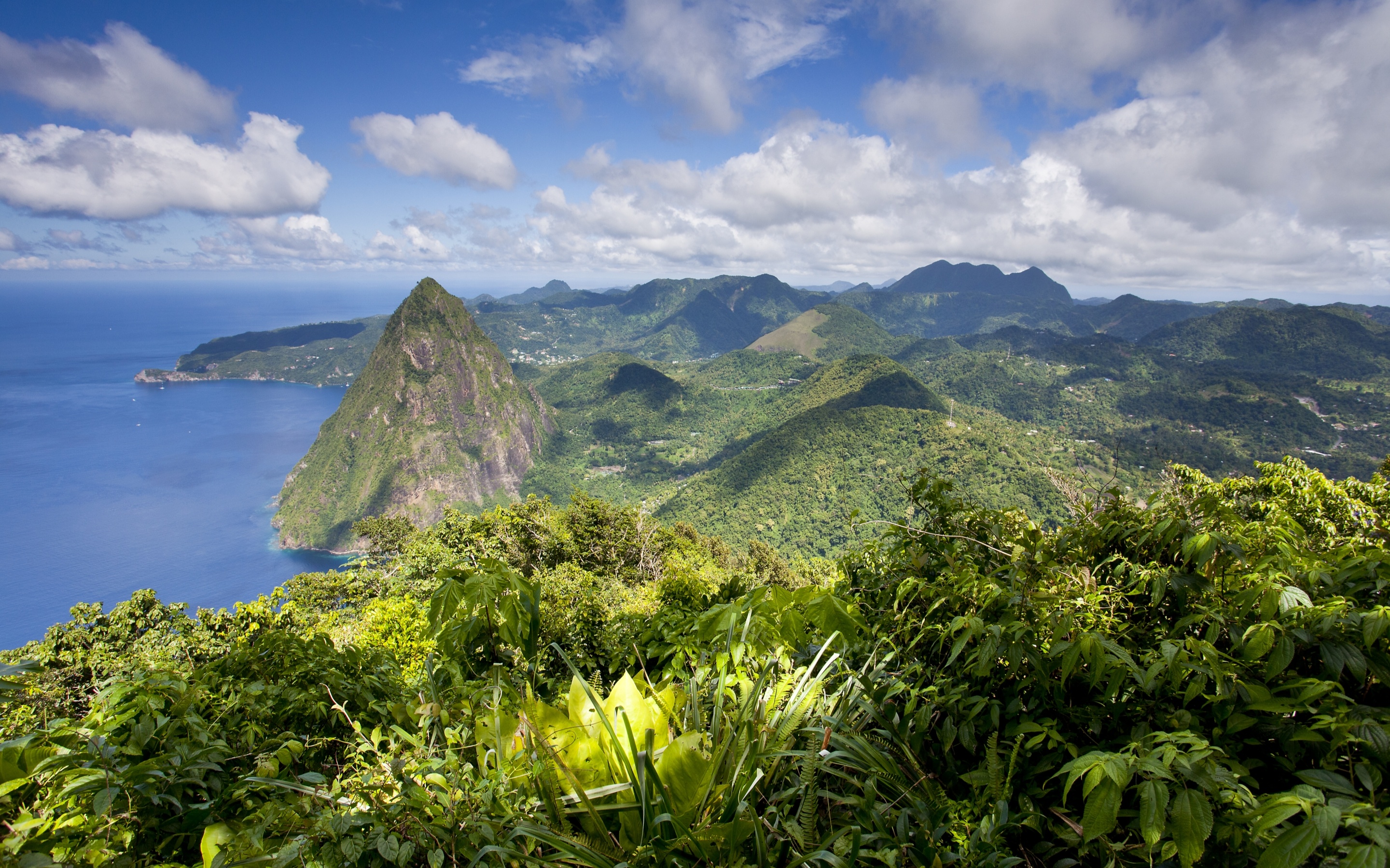 Saint Lucia, Macbook Air wallpaper, Download, Travel, 2880x1800 HD Desktop