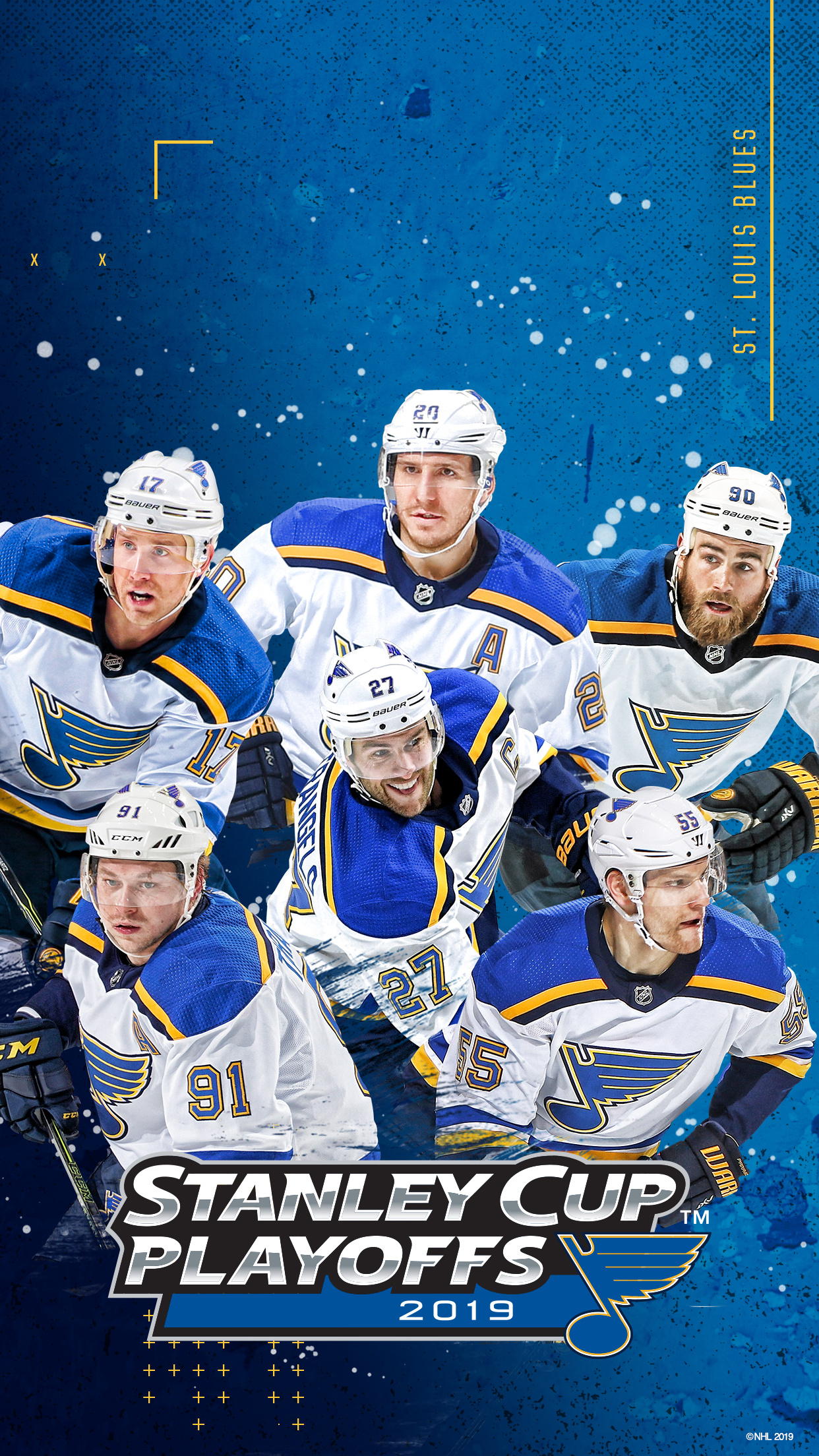 St. Louis Blues, Wallpaper cat, Computers, 1250x2210 HD Phone