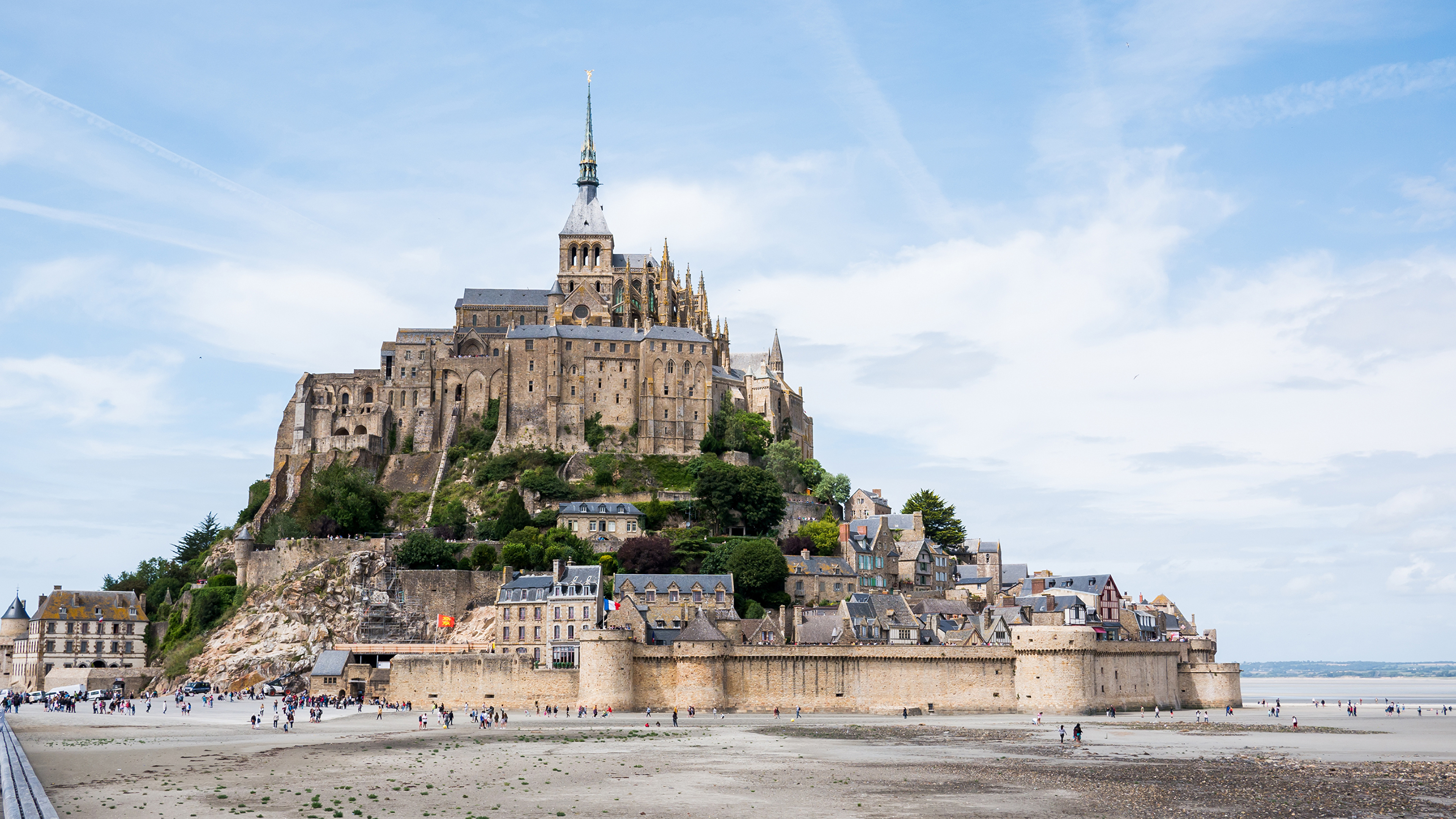 Mont St. Michel, Ryan cunningham, Travels, 3840x2160 4K Desktop