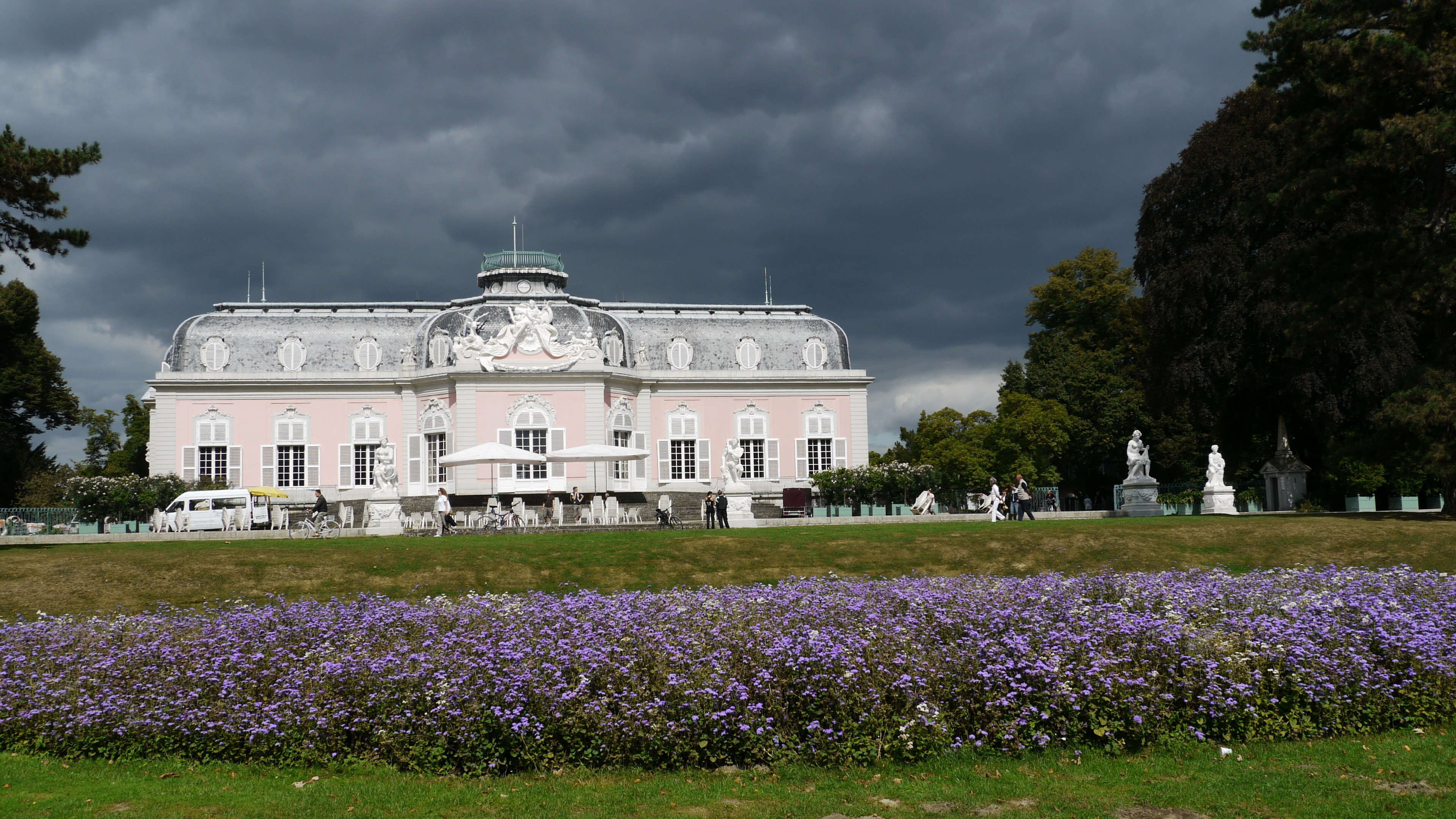 Benrath Palace, Tourism, Wallpaper, Baltana, 3840x2160 4K Desktop