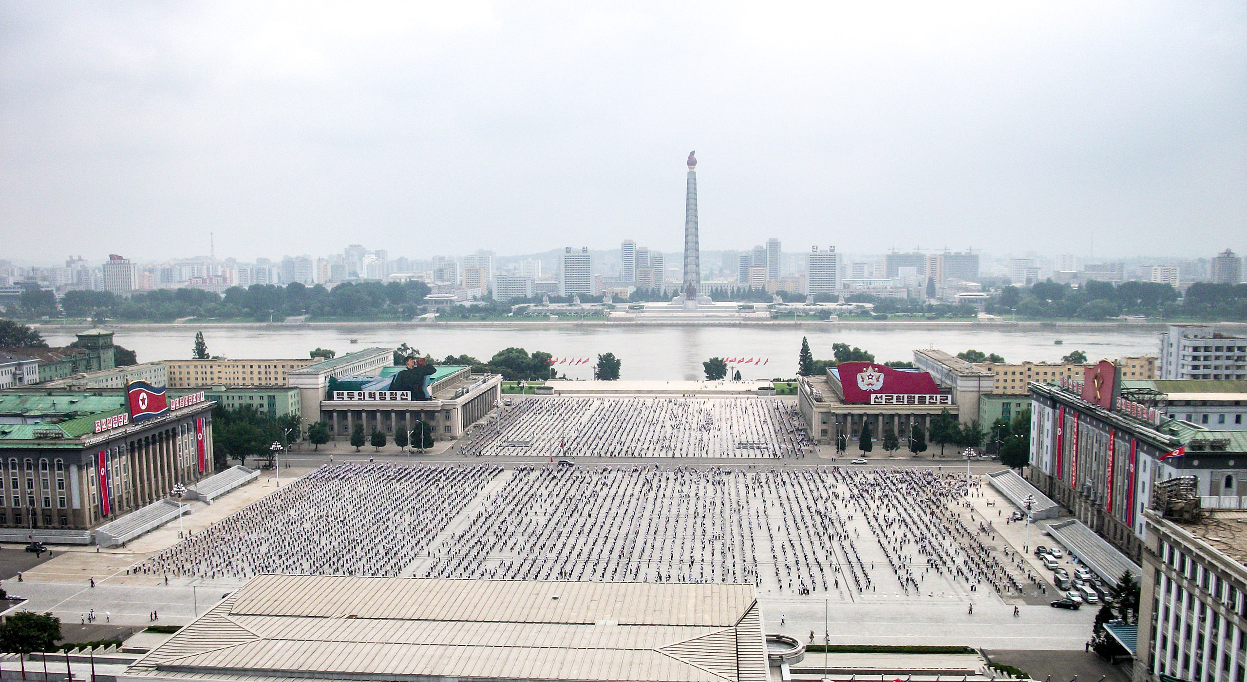 Pyongyang, Travels, Visiting North Korea, First impressions, 2560x1400 HD Desktop