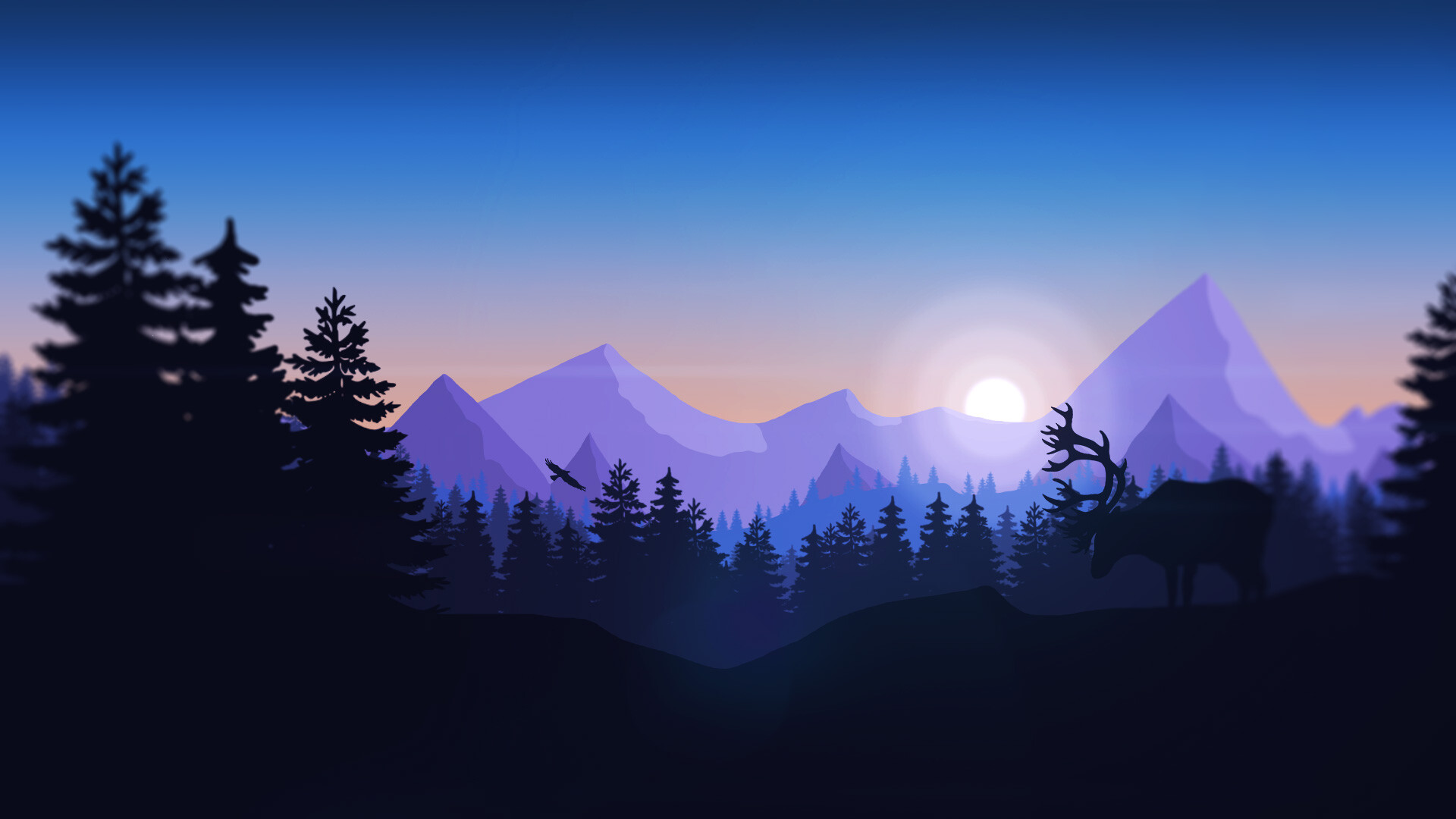 Wyoming, Firewatch Wallpaper, 1920x1080 Full HD Desktop