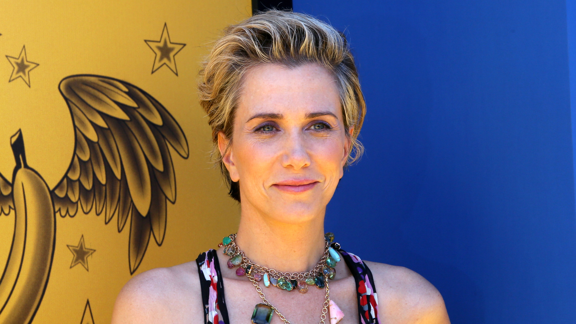 Kristen Wiig, Pizza Hut commercial, Funny, Entertainment, 1920x1080 Full HD Desktop